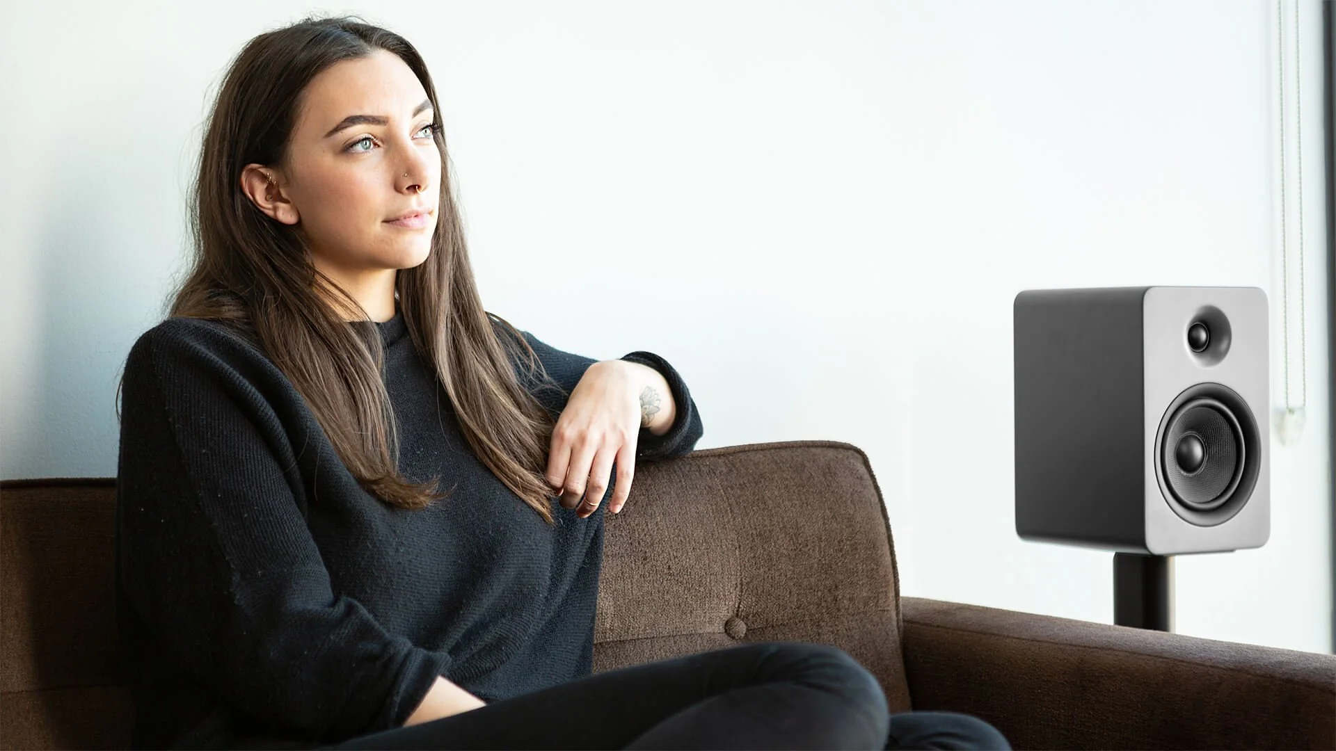 Kanto YU6 - Haut-parleurs d'étagère amplifiés 100W Bluetooth® Phono - Image 14