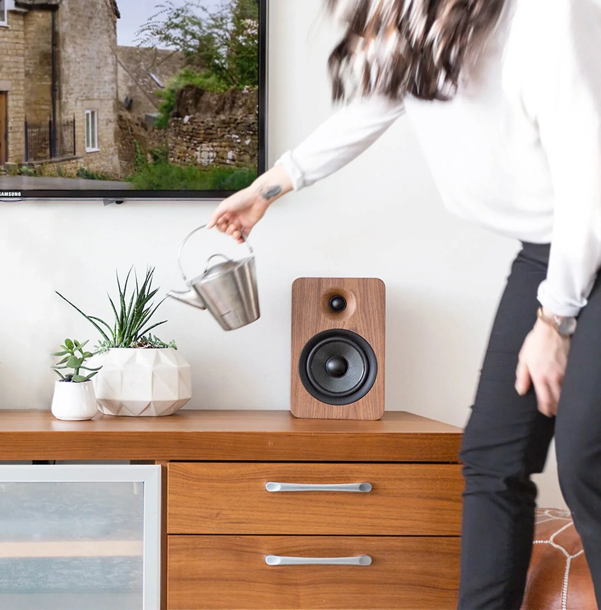 Kanto YU6 - Haut-parleurs d'étagère amplifiés 100W Bluetooth® Phono - Image 17