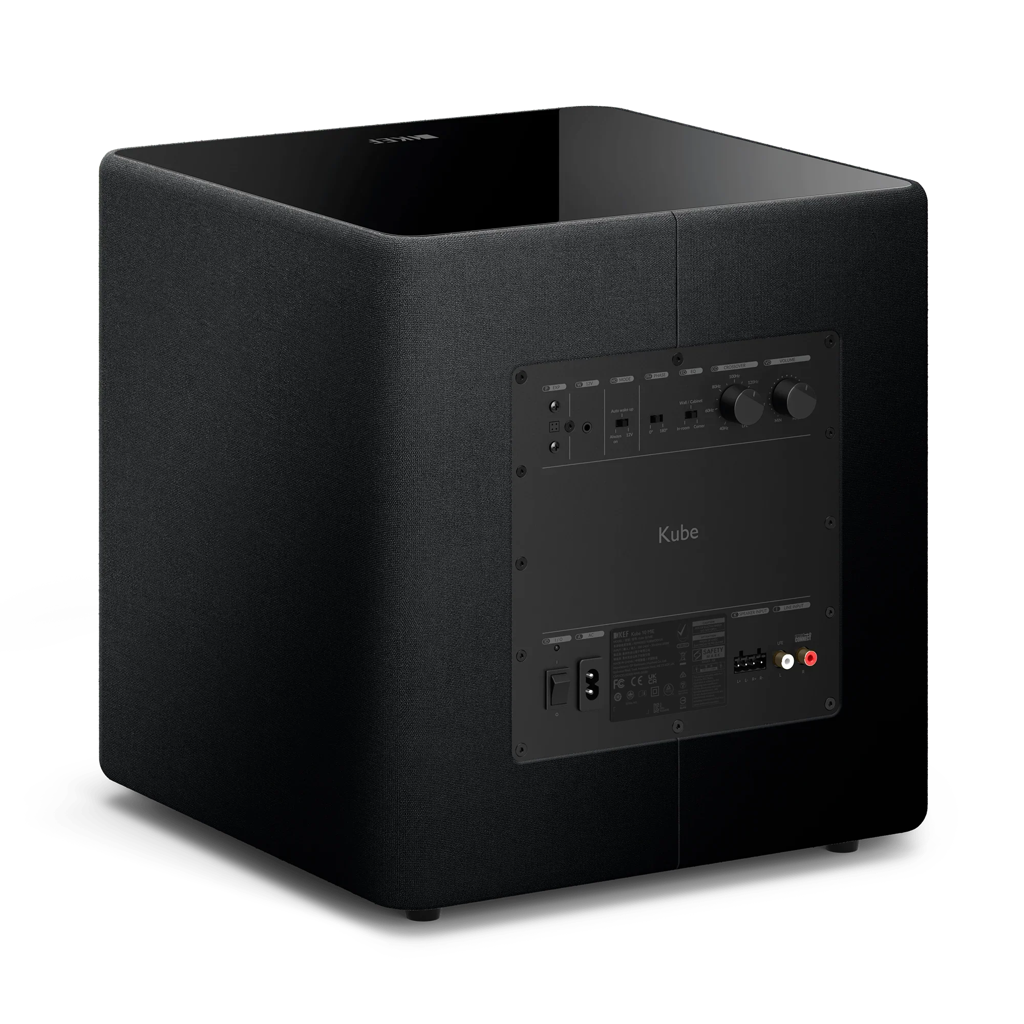 KEF Kube 10 MIE - Caisson de basses actif scellé de 10 pouces à projection frontale 300 Watts - Image 4