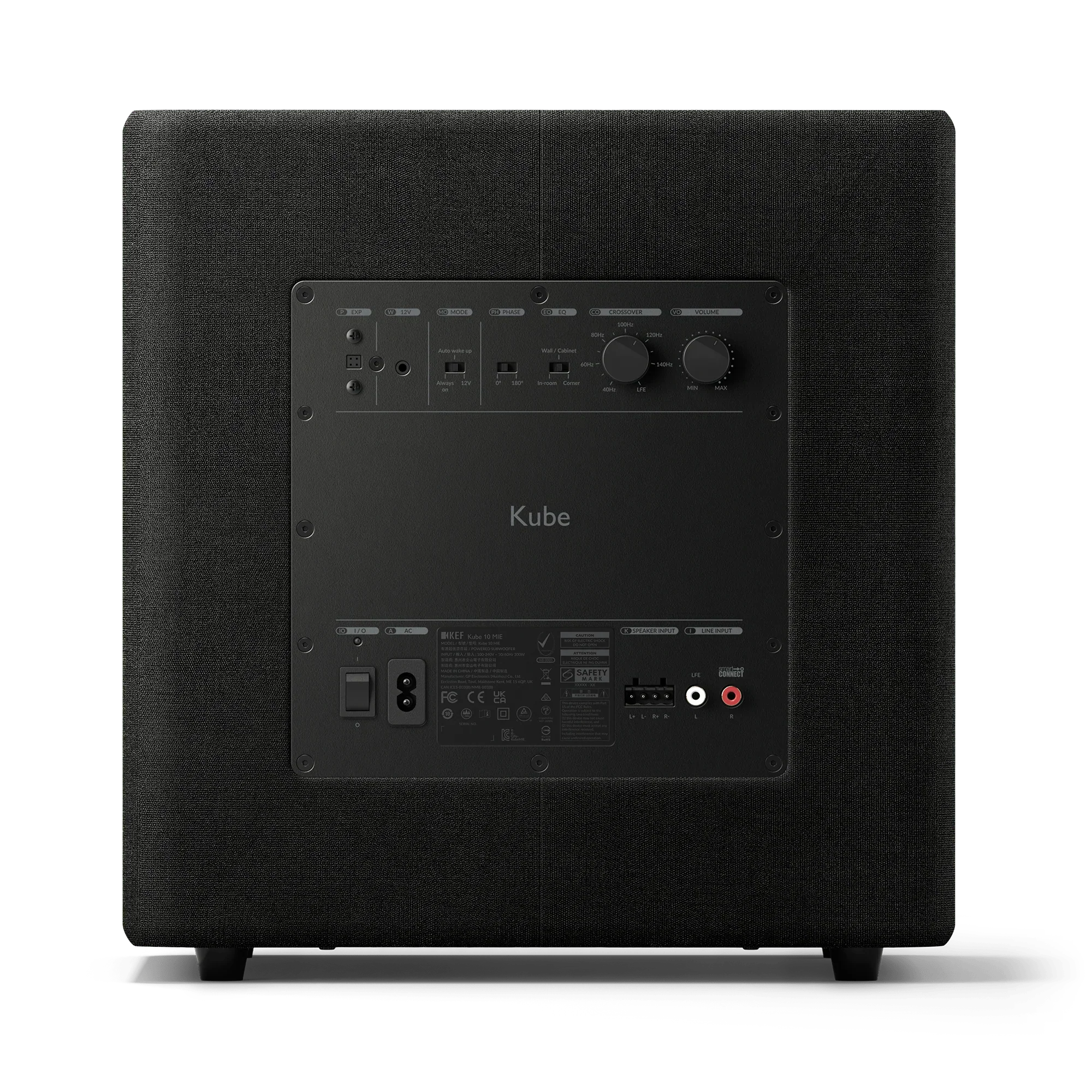 KEF Kube 10 MIE - Caisson de basses actif scellé de 10 pouces à projection frontale 300 Watts - Image 5