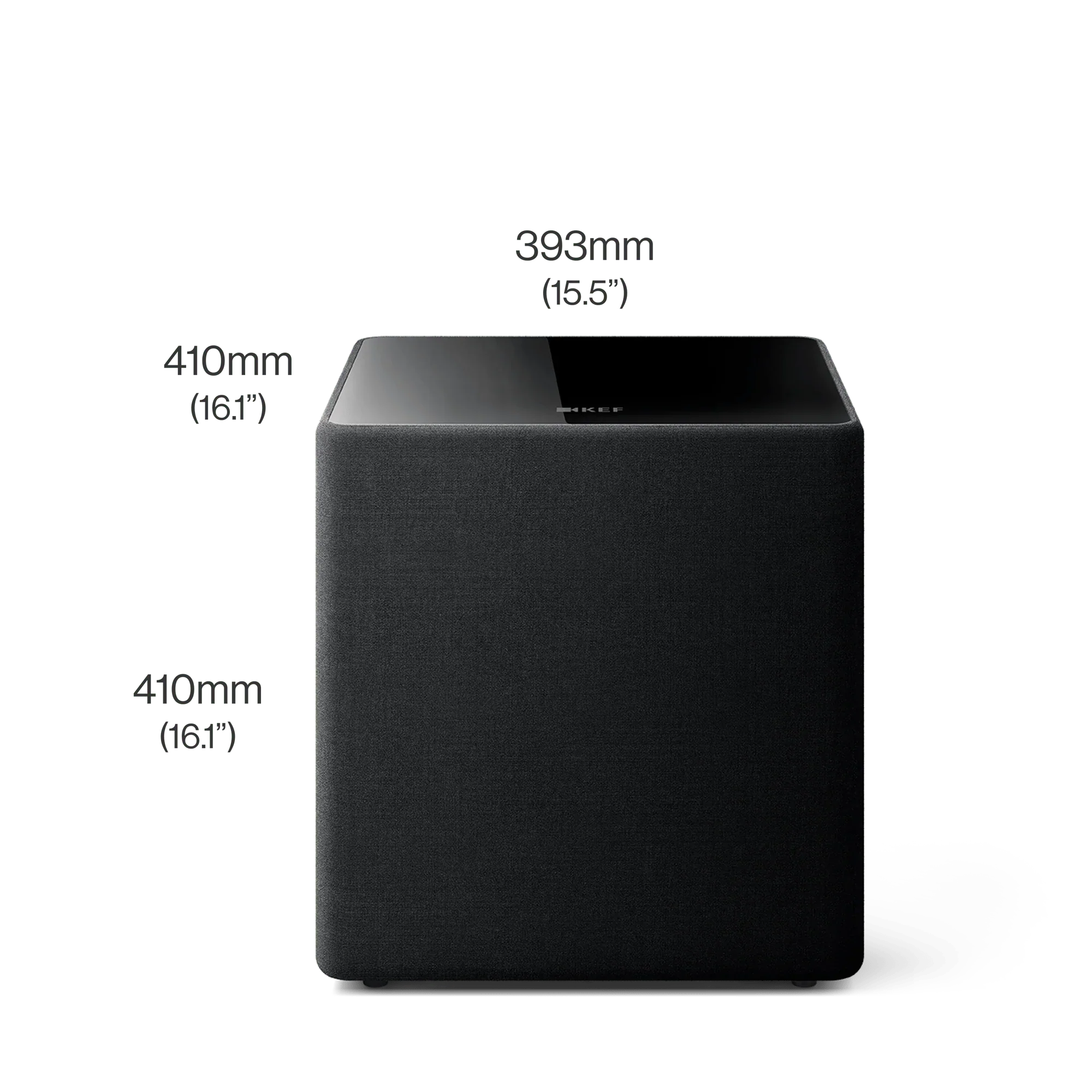 KEF Kube 12 MIE - Caisson de basses actif scellé de 12 pouces à projection frontale 300 Watts - Image 7