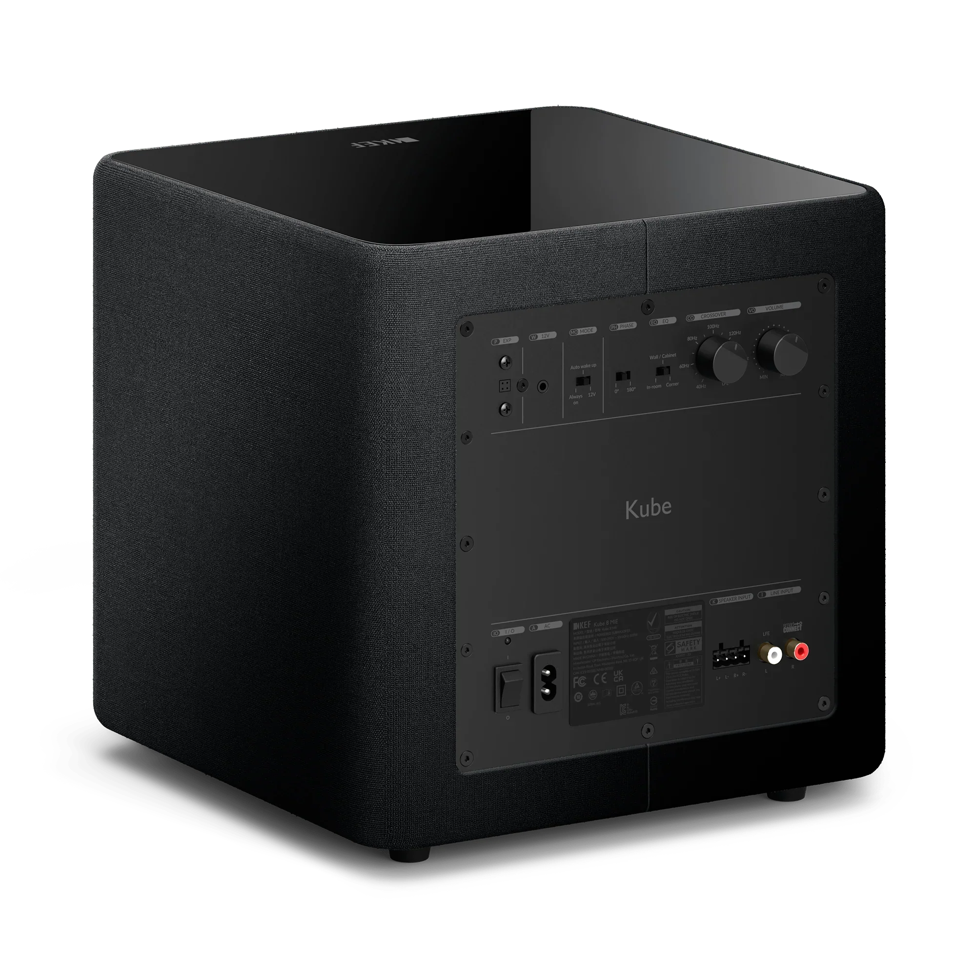 KEF Kube 8 - Caisson de basses actif scellé de 8 pouces à projection frontale 300 Watts - Image 5