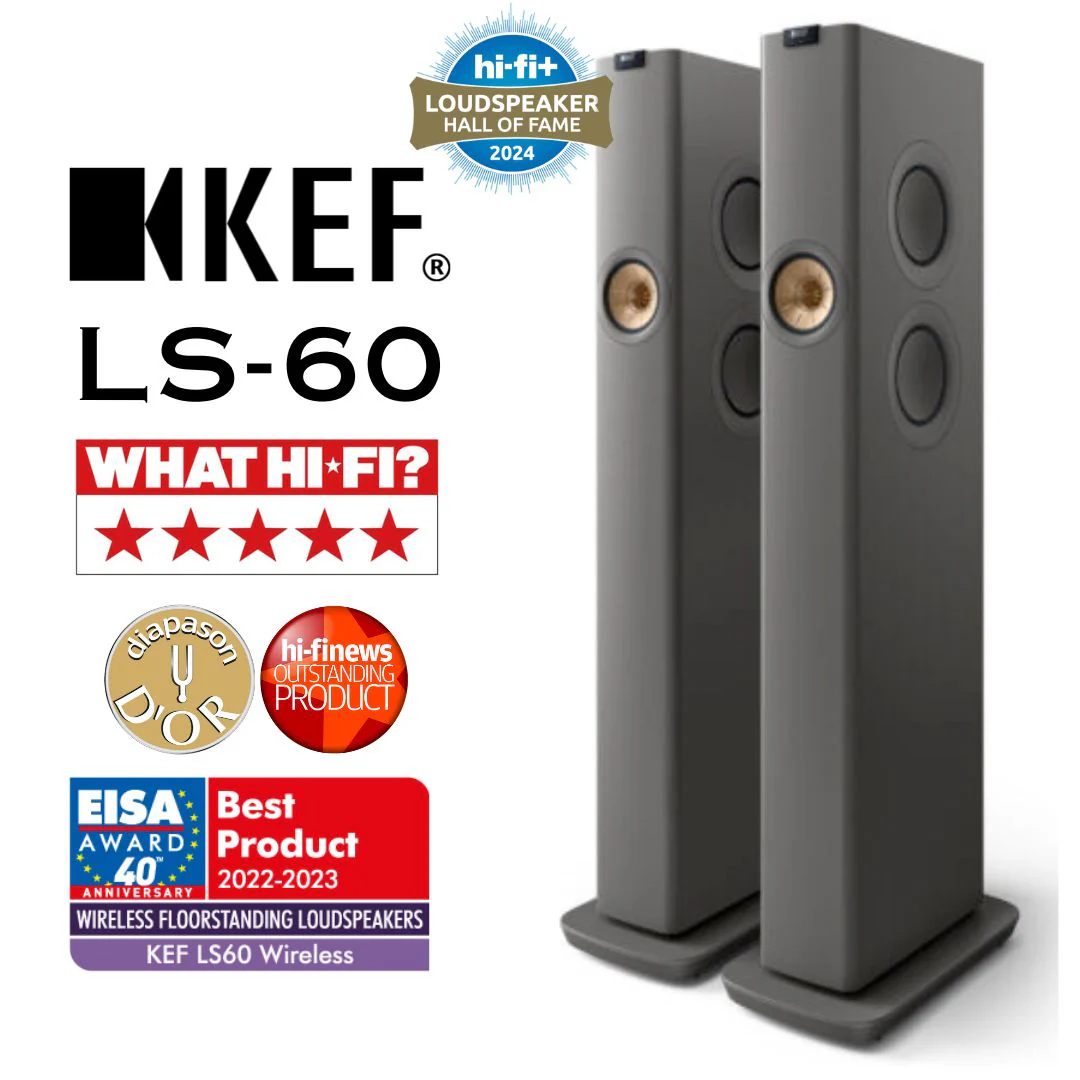 KEF LS60 Wireless - Enceintes amplifiés Intégrée de 1400W - Image 4