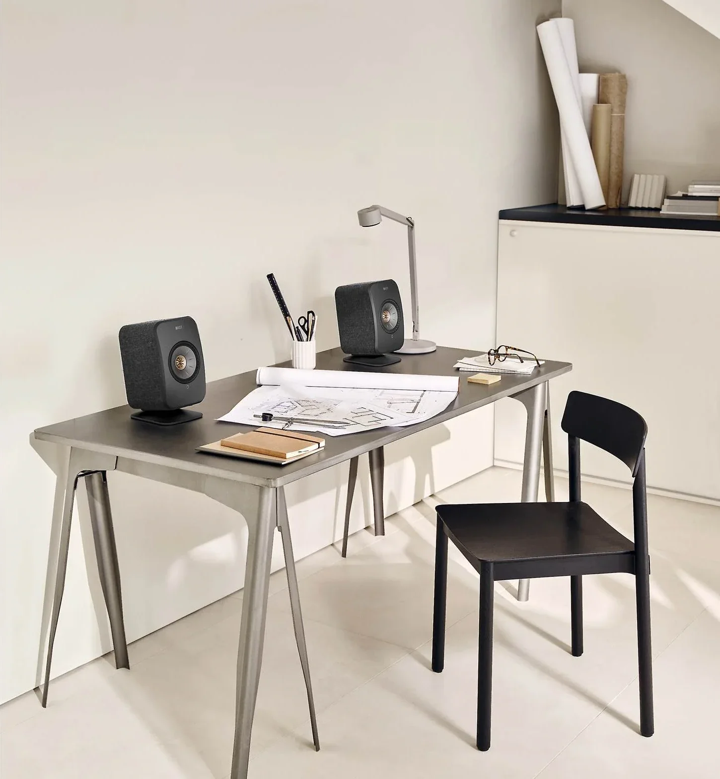 KEF P1 | Supports de bureau pour enceintes amplifiées KEF LSX II, LT - Image 8
