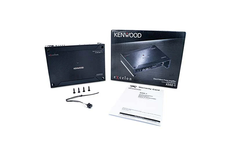 KENWOOD X502-1 | Amplificateur d'auto Mono Classe D 1000W - Image 5