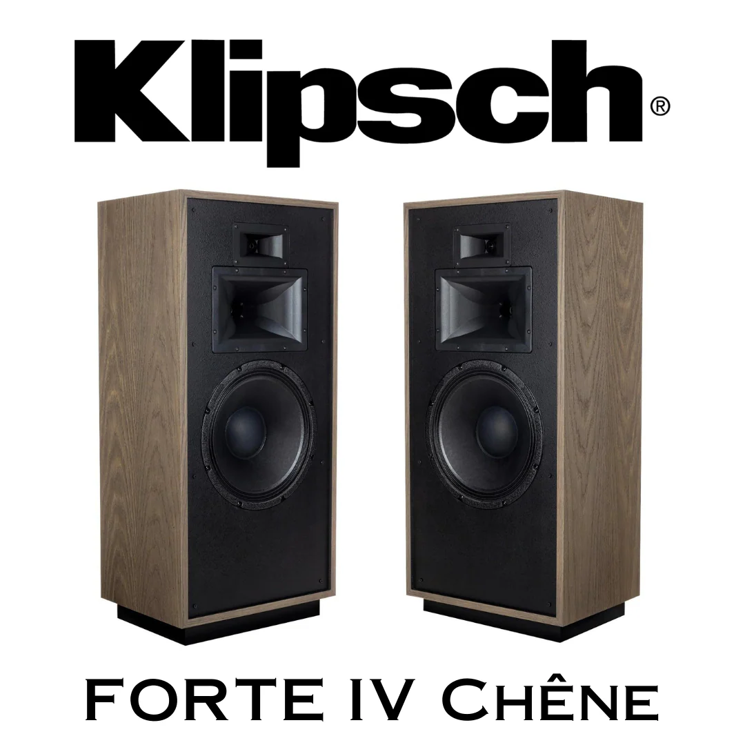 Klipsch FORTE IV - Enceintes de type colonne Série Héritage 3 voies au design élégant - Image 3