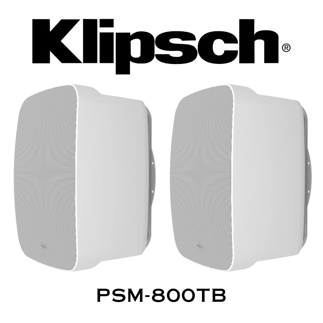 Klipsch PSM800T - Haut-parleur d'intérieur/extérieur 8'' professionnel 70V (Prix unitaire) - Image 2