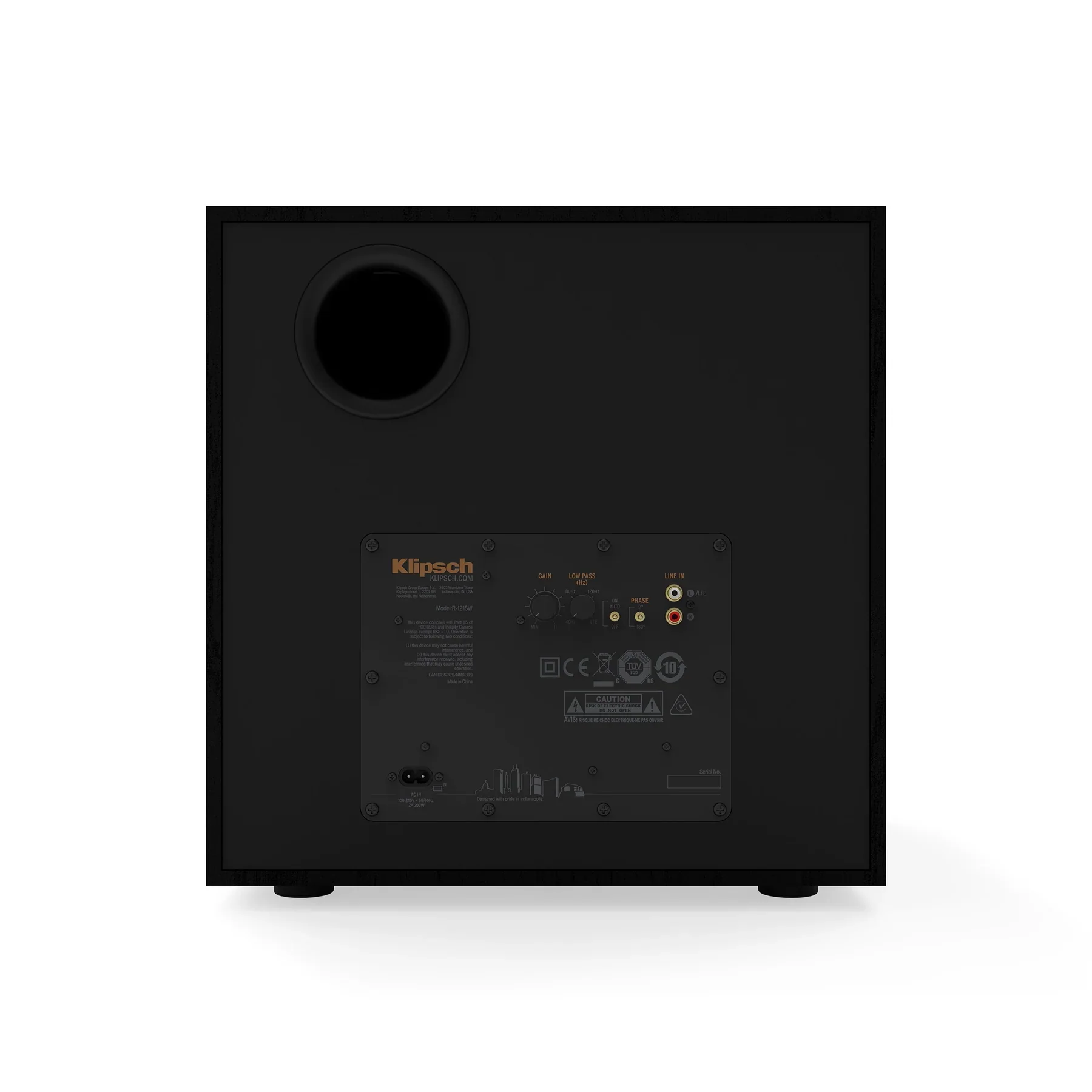 Klipsch R121SW - Caisson de basses 400 Watts haut-parleur de graves de 12'' - Image 4