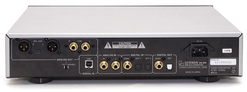 Luxman DA-250 - DAC compact et ultramoderne haut de gamme - Image 4