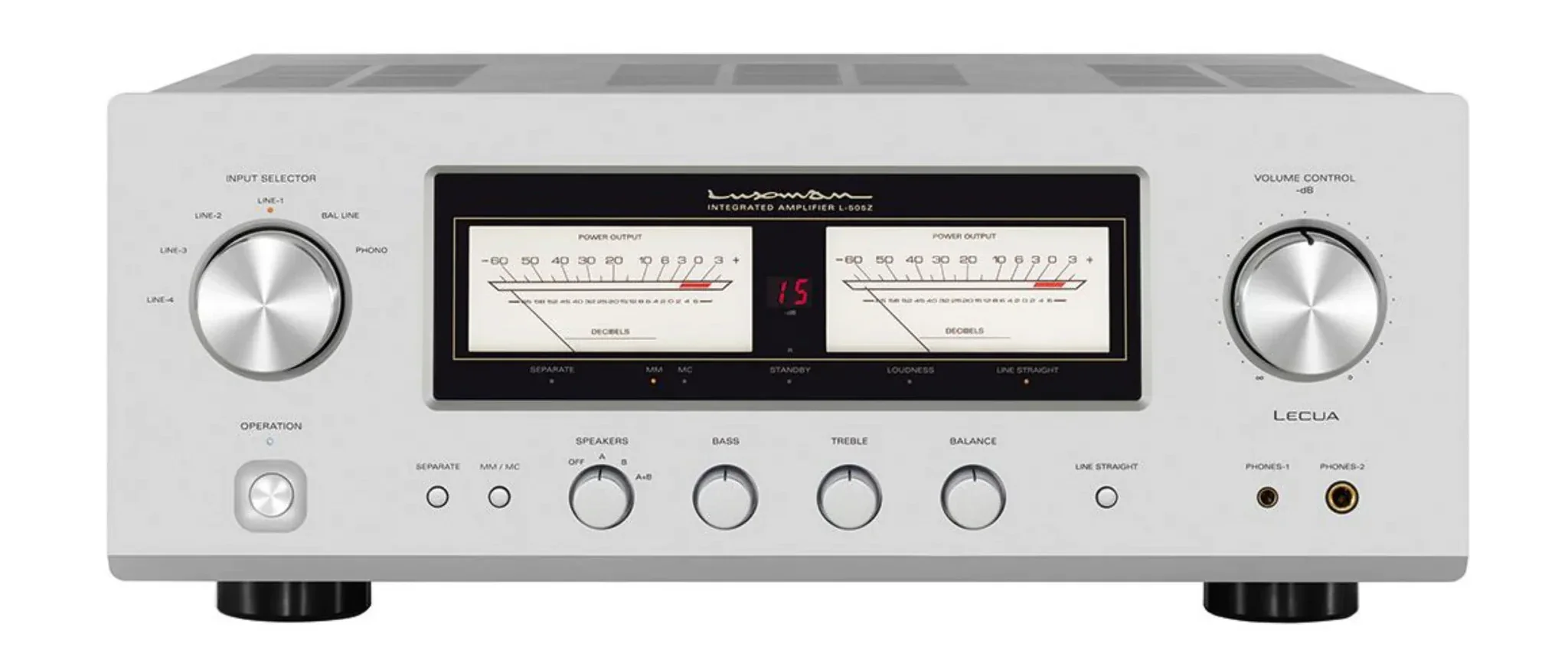 Luxman L-505Z - Amplificateur stéréo intégré 100 W/C A/B (8Ω), entrée phono - Image 2