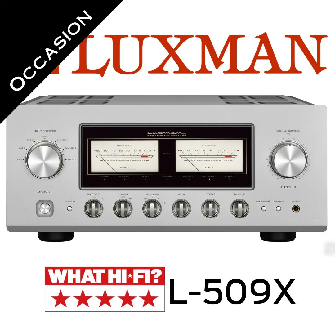 Luxman  L509X - Amplificateur stéréo 120Watts/Canal (en consignation, occasion état neuf, sans boite) - Image 23