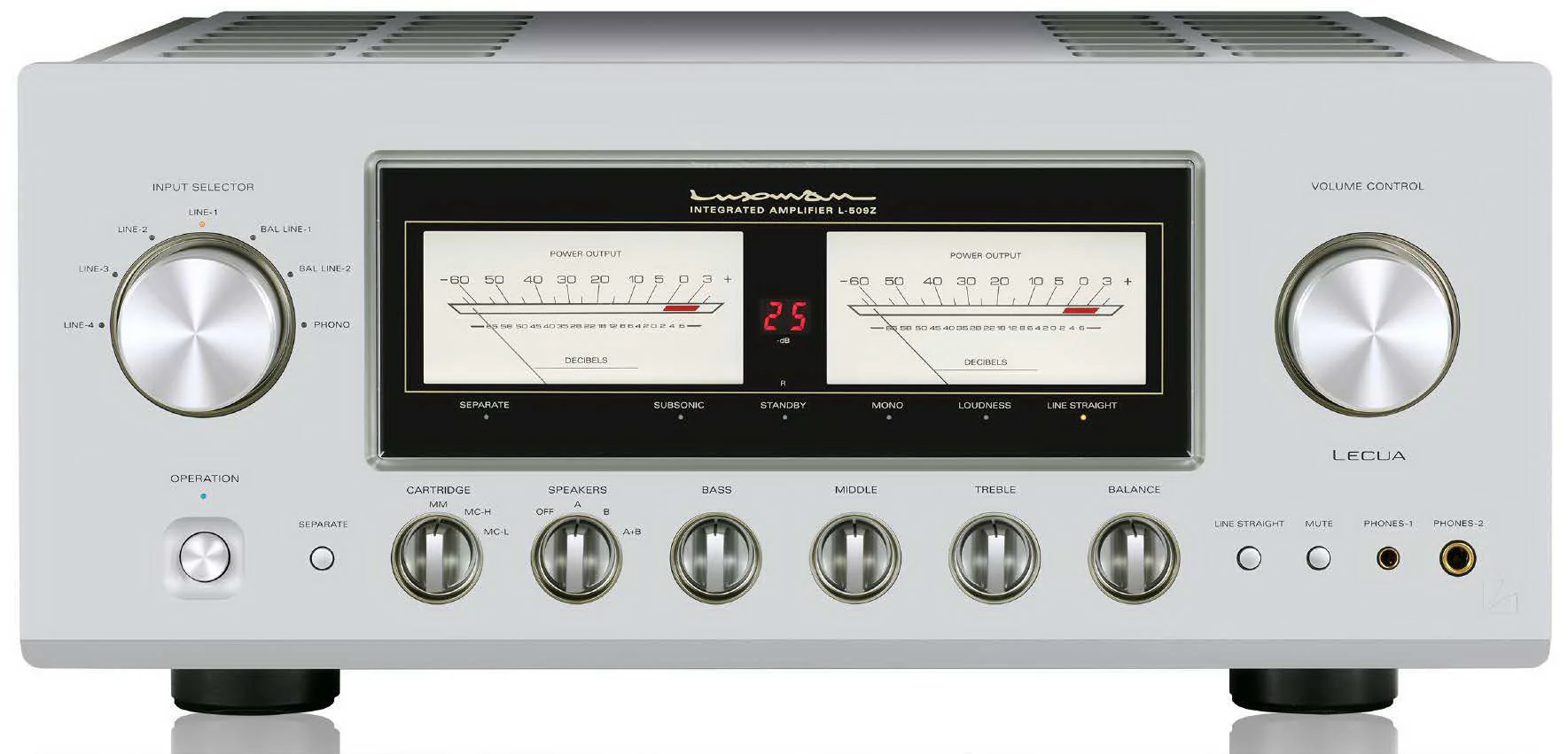Luxman L-509Z - Amplificateur stéréo intégré 120W/C A/B (8Ω), entrée phono. Raffinement musical Ultime! - Image 7