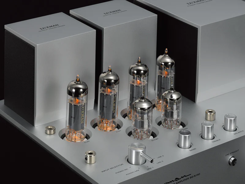 Luxman SQ-N150 - Amplificateur stéréo intégré à tubes 10W/C (6Ω), entrée phono - Image 4