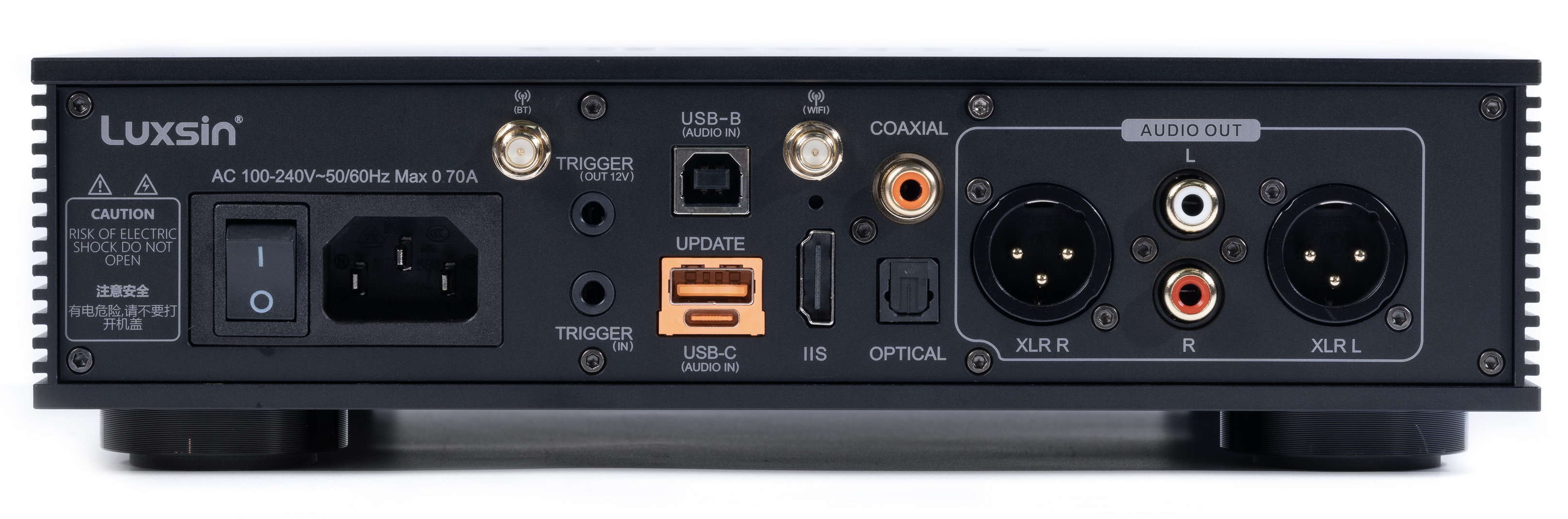 Luxsin X8 | Amplificateur de casques d'écoute avec 8 DAC intelligents - Image 3