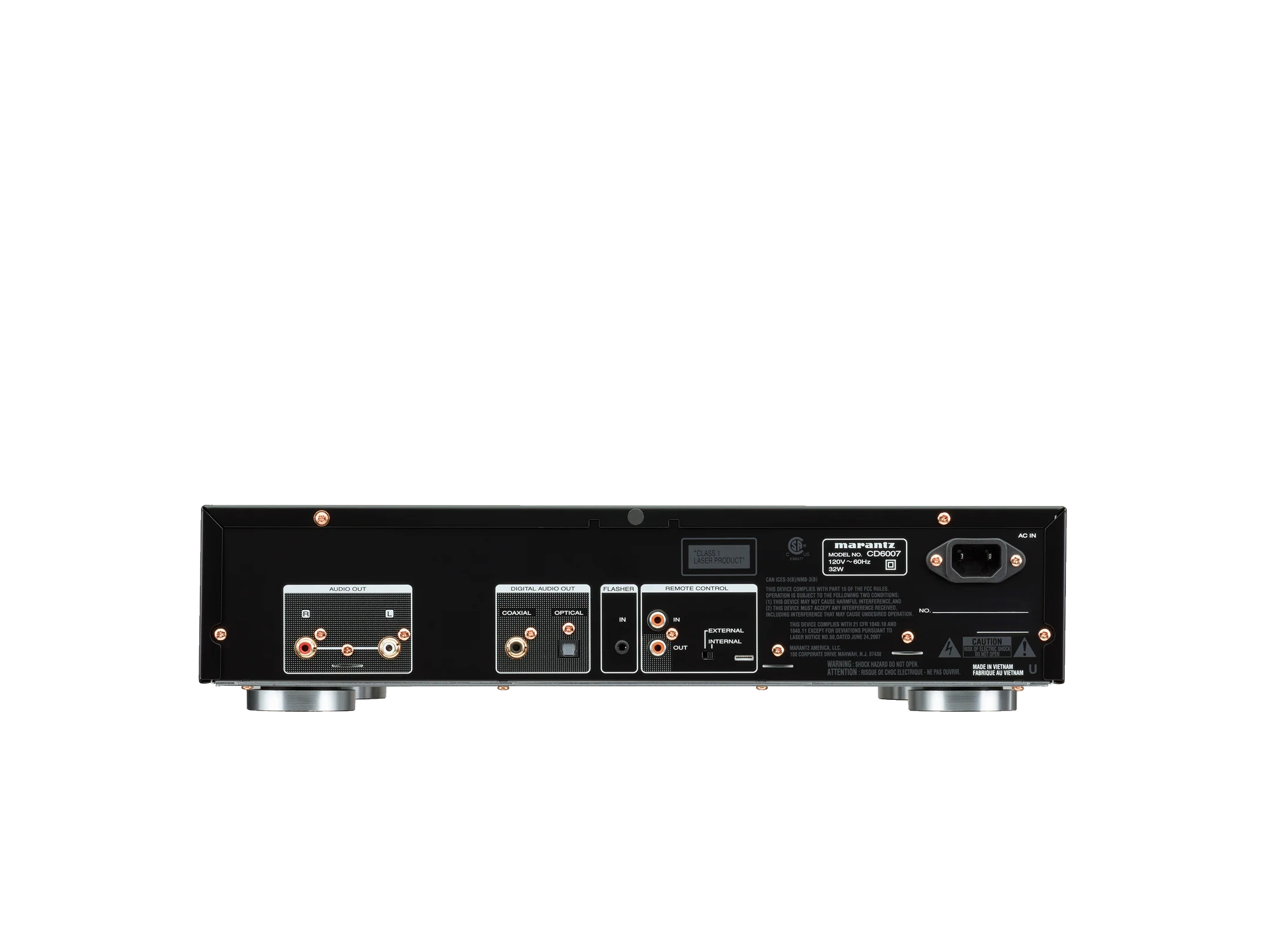 Marantz CD6007 - Lecteur CD avec DAC de référence AK4490 - Image 4