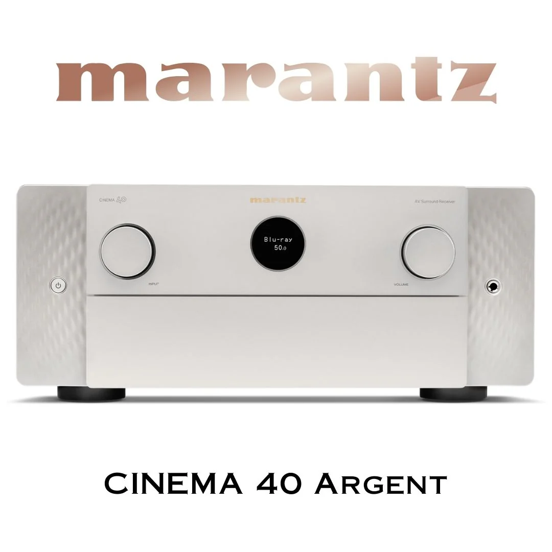 Marantz Cinema 40 - Récepteur cinéma maison 9.4, 8K, 125w, 9 canaux amplifiés, Dolby Atmos, DTS:X - Image 2