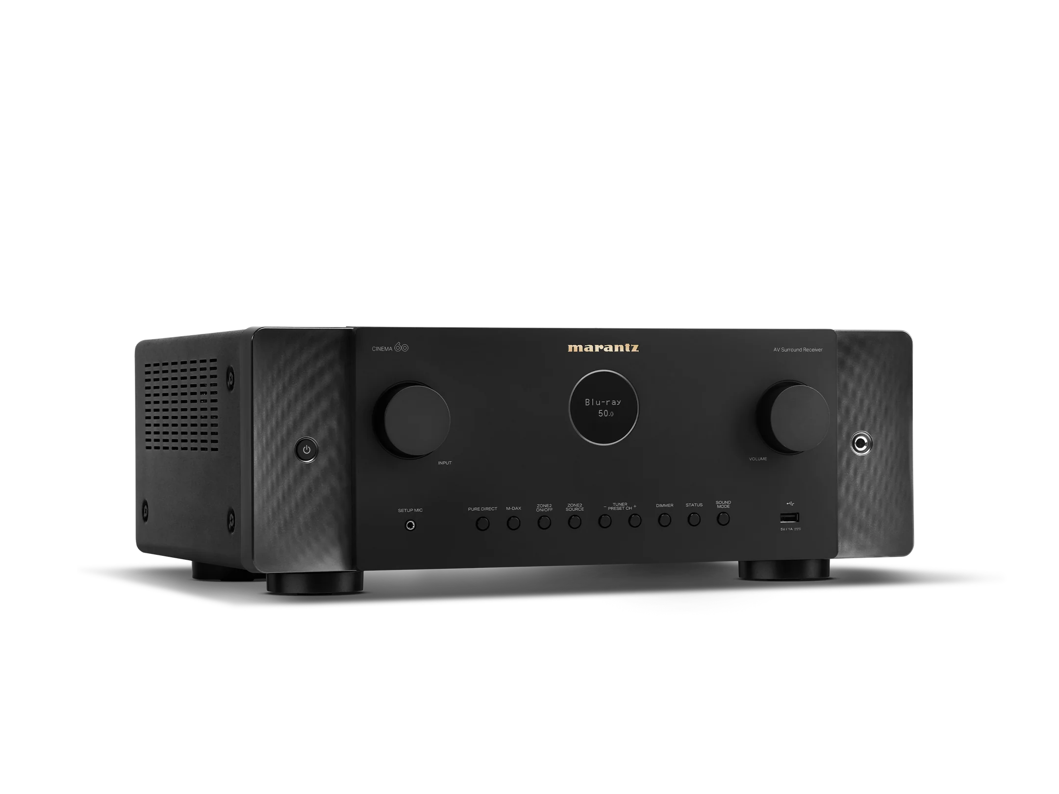 Marantz Cinema 60 - Récepteur cinéma maison 7.2, 8K, 100W, 7 canaux amplifiés, Dolby Atmos, DTS:X - Image 4