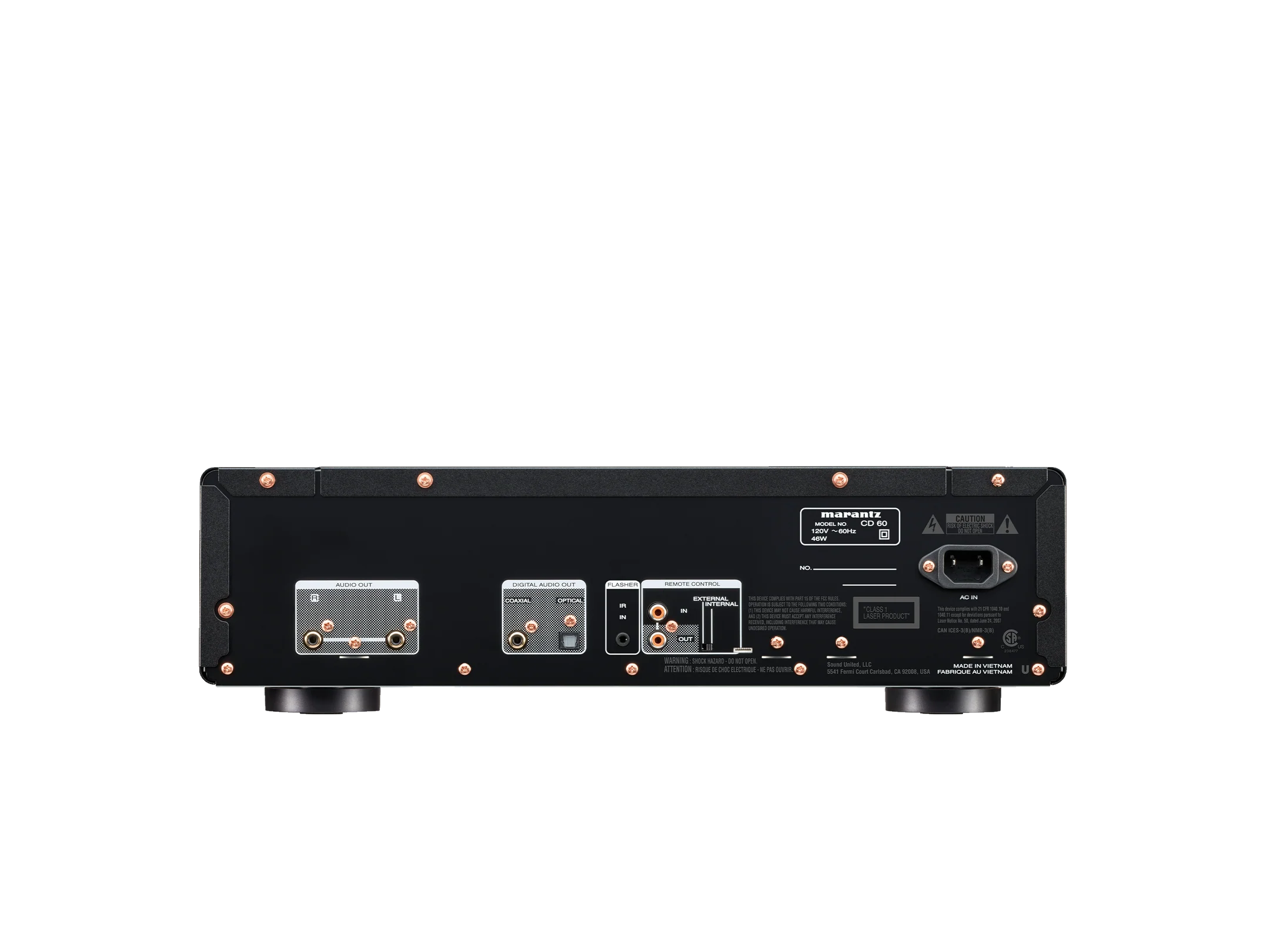 Marantz CD 60 - Lecteur de CD au design contemporain pour audiophiles - Image 7