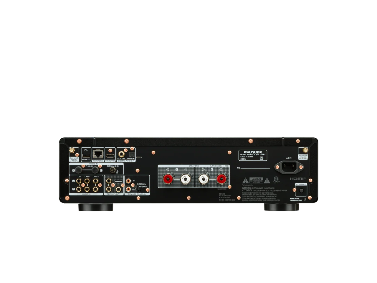 Marantz Model 60n - Amplificateur stéréo intégré 60W/Canal, lecteur réseau, entrée phono - Image 5