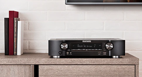 Marantz NR1510 - Récepteur Cinéma-Maison 5.2, 4K, 50W, 5 canaux amplifiés, Dolby Atmos, 4K/60hz mince - Image 4