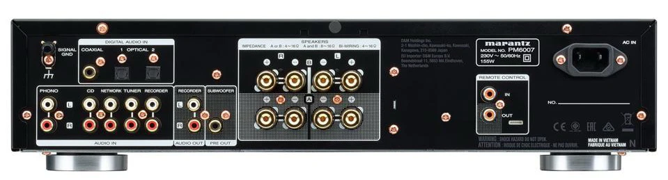 Marantz PM6007 - Amplificateur stéréo intégré 45W/C, étage phono MM de haute qualité - Image 4