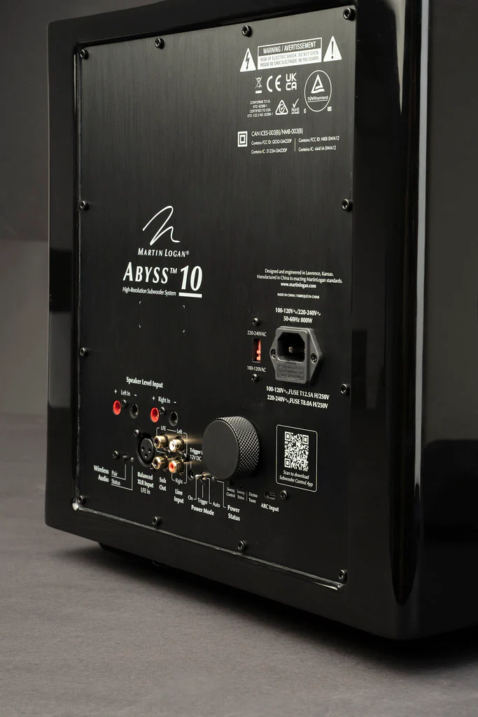 Martin Logan Abyss 10 | Caisson de basses 1600Watts avec haut-parleur de graves 10'' - Image 13