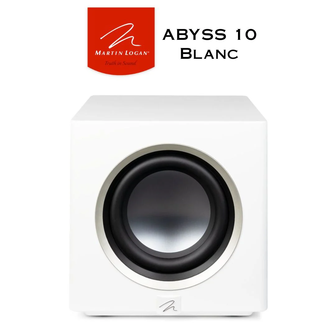 Martin Logan Abyss 10 | Caisson de basses 1600Watts avec haut-parleur de graves 10'' - Image 2