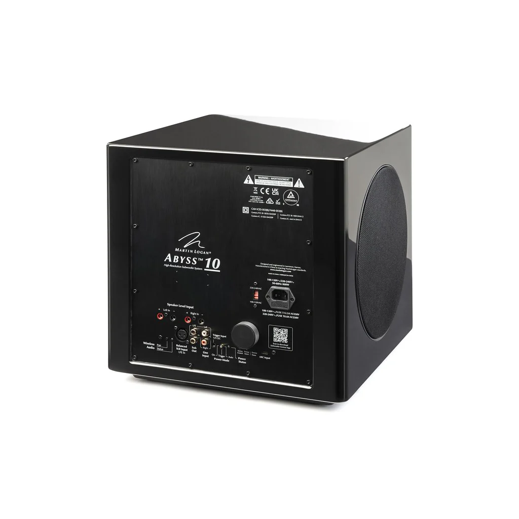 Martin Logan Abyss 10 | Caisson de basses 1600Watts avec haut-parleur de graves 10'' - Image 8