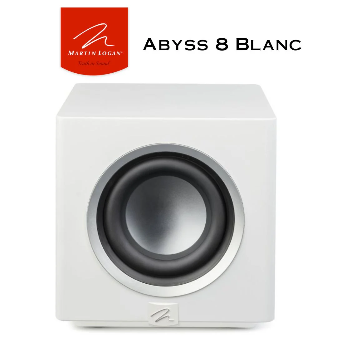 Martin Logan Abyss 8 | Caisson de basses 1000Watts avec haut-parleur de graves 8'' - Image 2