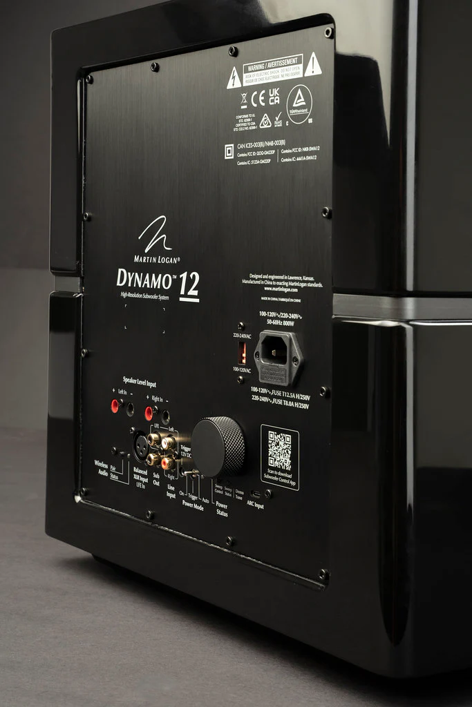Martin Logan Dynamo 12 | Caisson de basses 1600W avec haut-parleur de graves de 12'' - Image 9