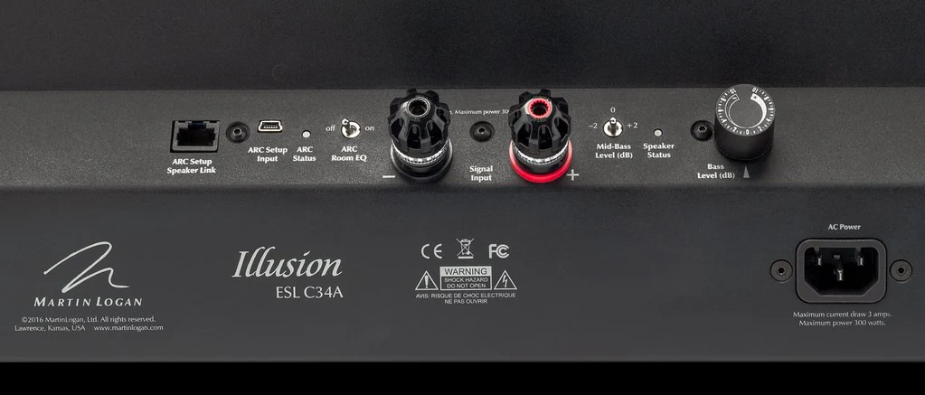 Martin Logan Illusion ESL C34A | Enceinte centrale haut-de-gamme électrostatique - Image 13
