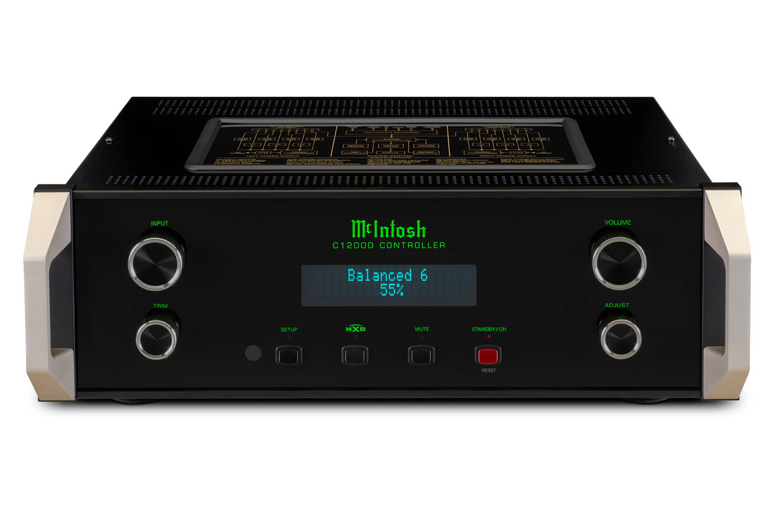 McIntosh C12000 - Préamplificateur stéréo section audio/contrôle séparées, 2 entrées phonos - Image 9