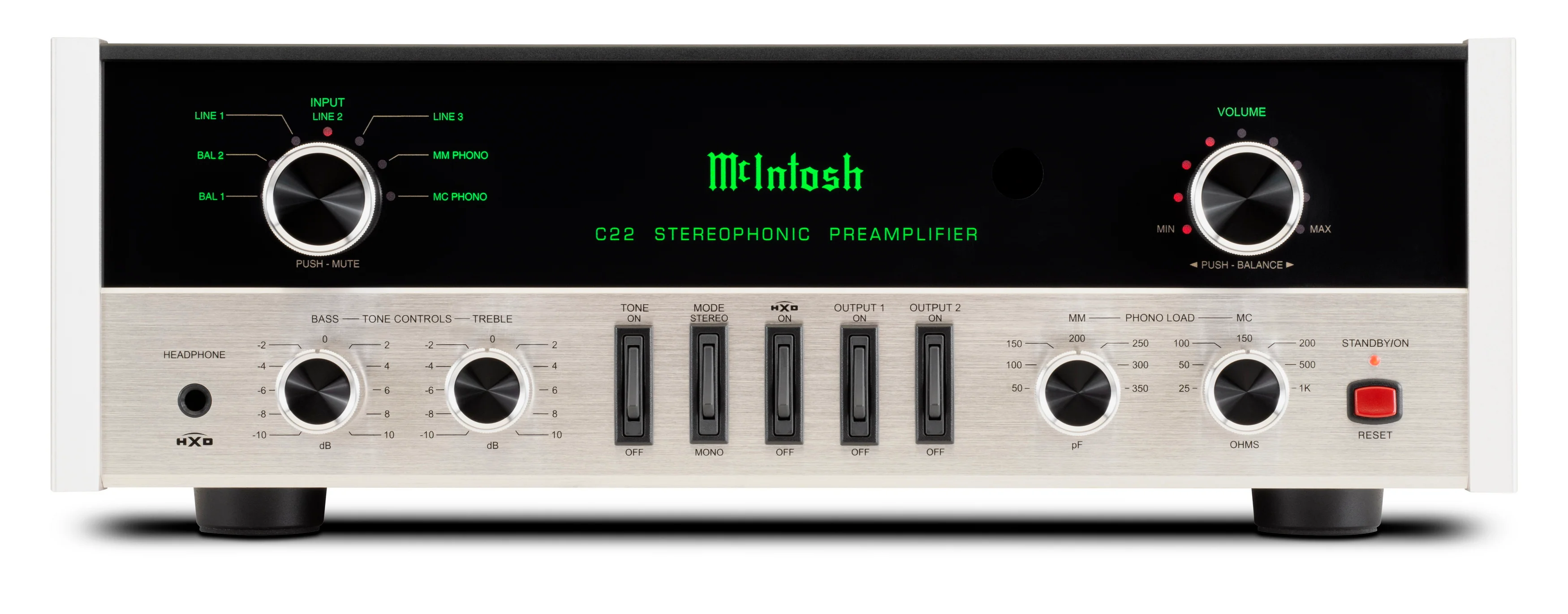 McIntosh C22 Mk V | Preamplificateur à Tubes Audiophile d’Exception - Image 2
