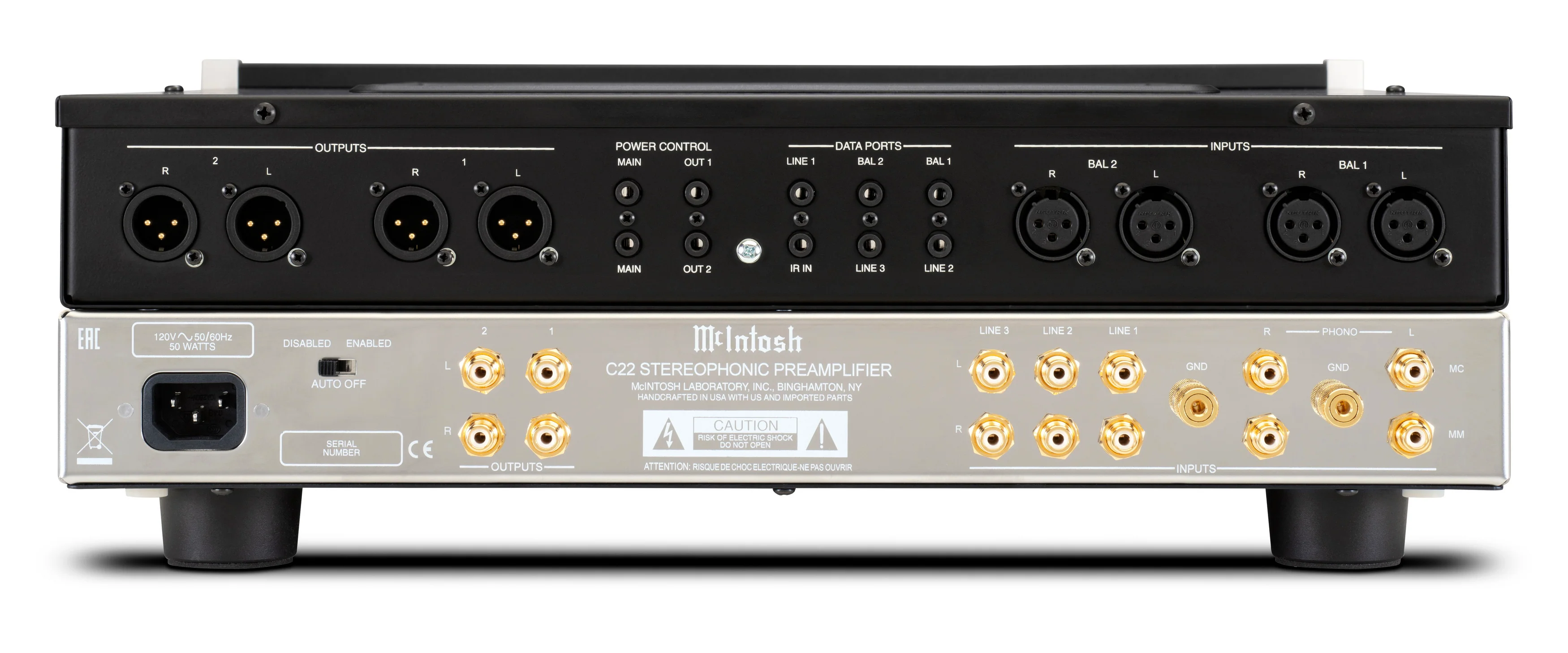 McIntosh C22 Mk V | Preamplificateur à Tubes Audiophile d’Exception - Image 3