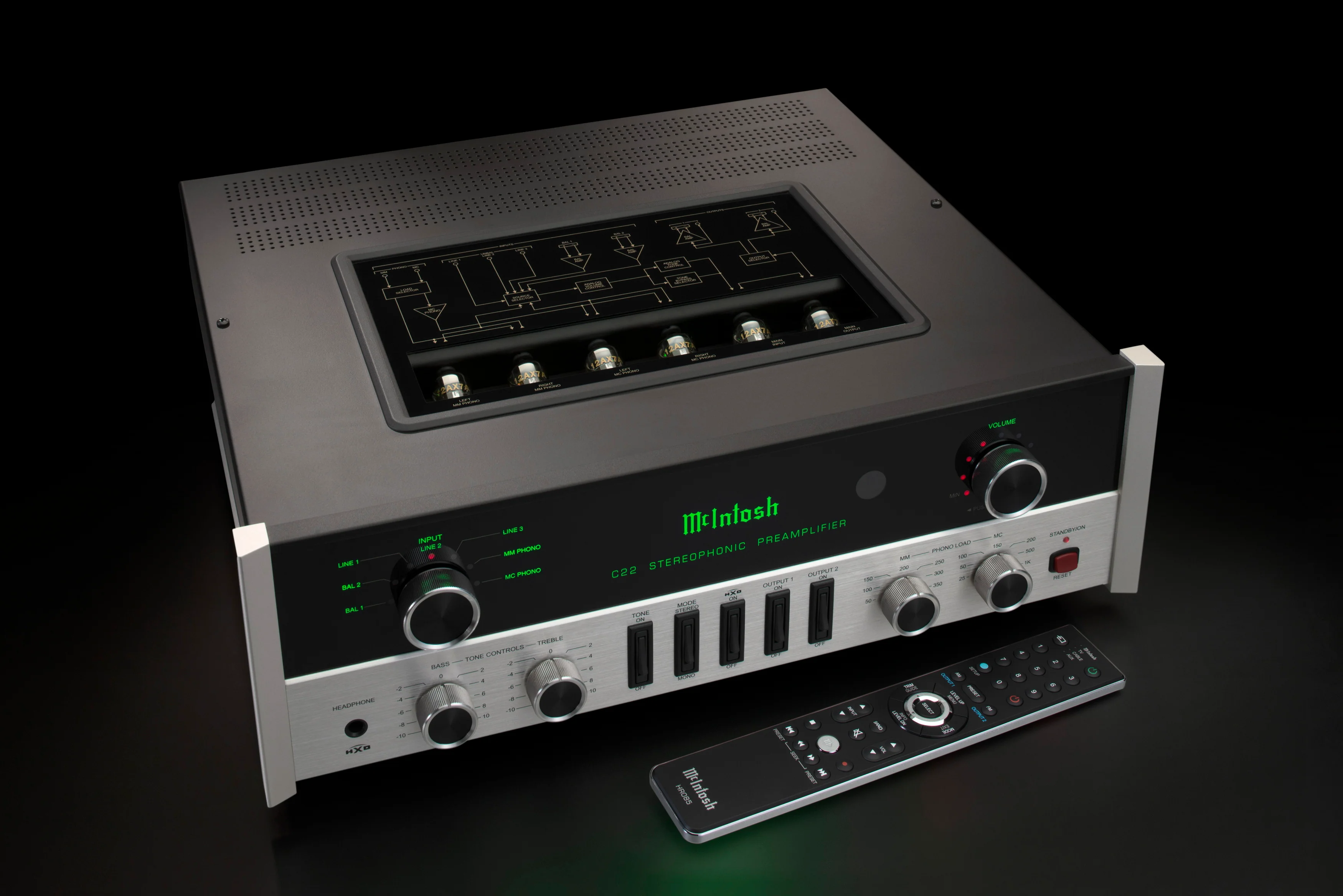 McIntosh C22 Mk V | Preamplificateur à Tubes Audiophile d’Exception - Image 5