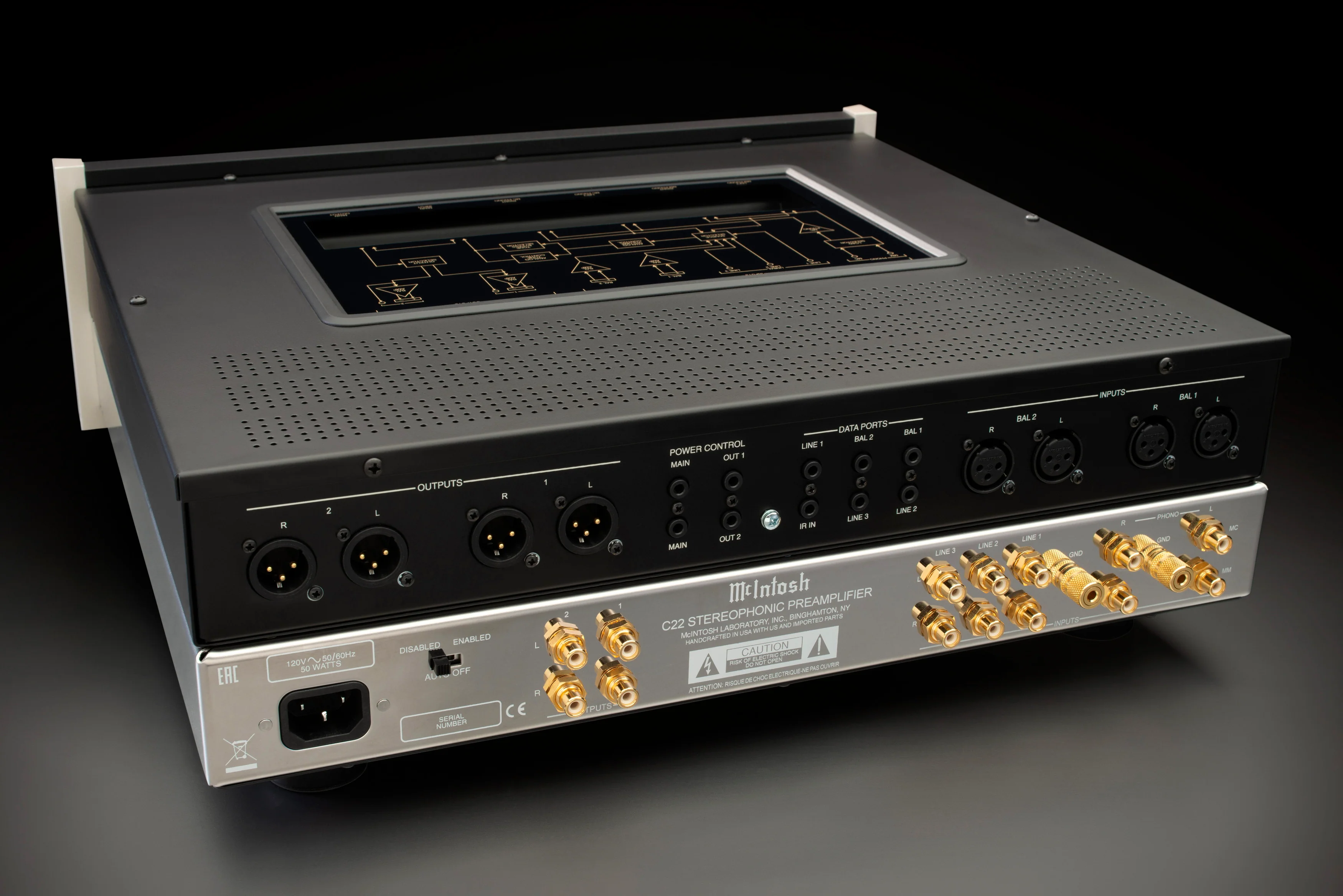 McIntosh C22 Mk V | Preamplificateur à Tubes Audiophile d’Exception - Image 6
