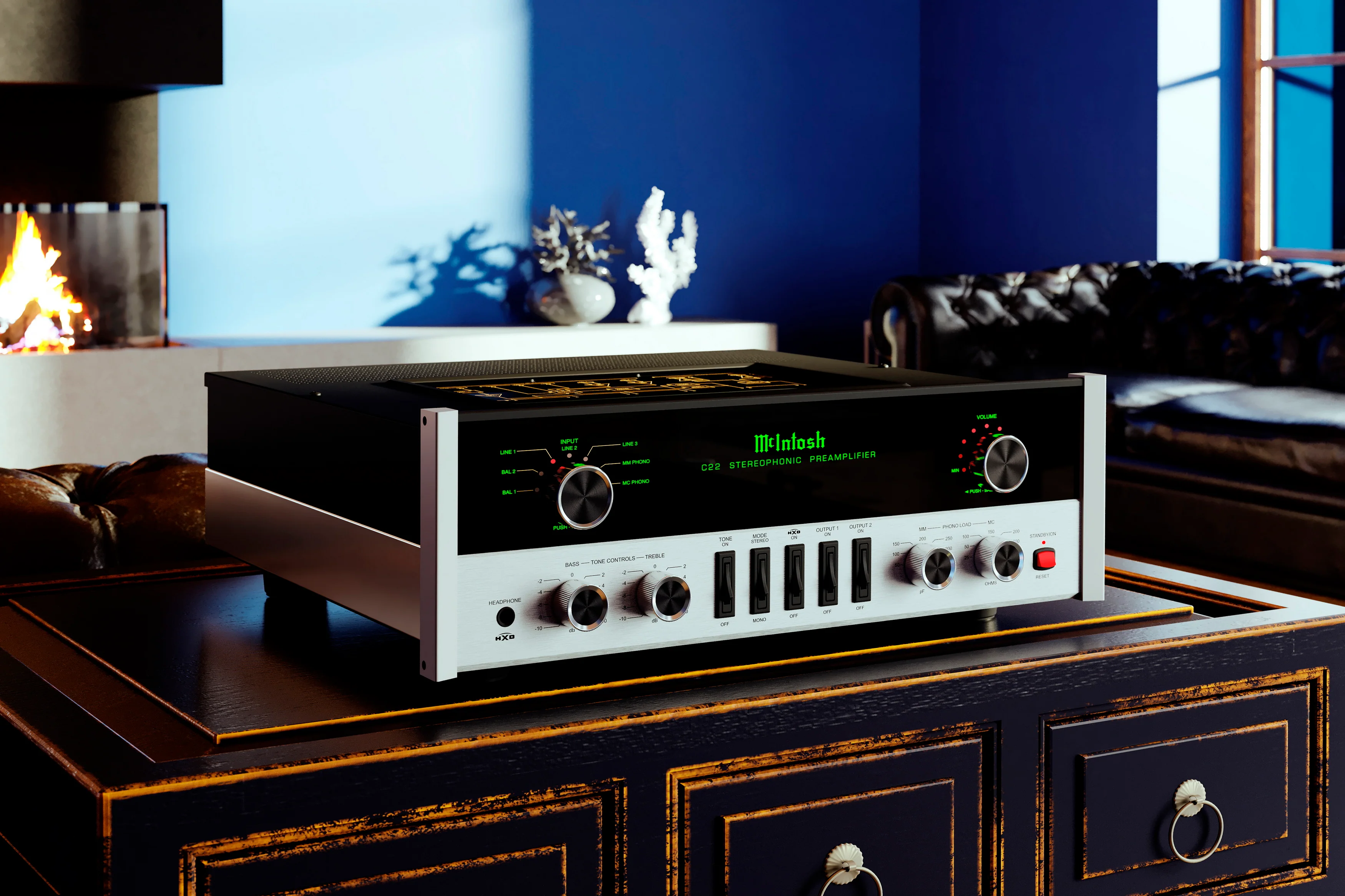 McIntosh C22 Mk V | Preamplificateur à Tubes Audiophile d’Exception - Image 8
