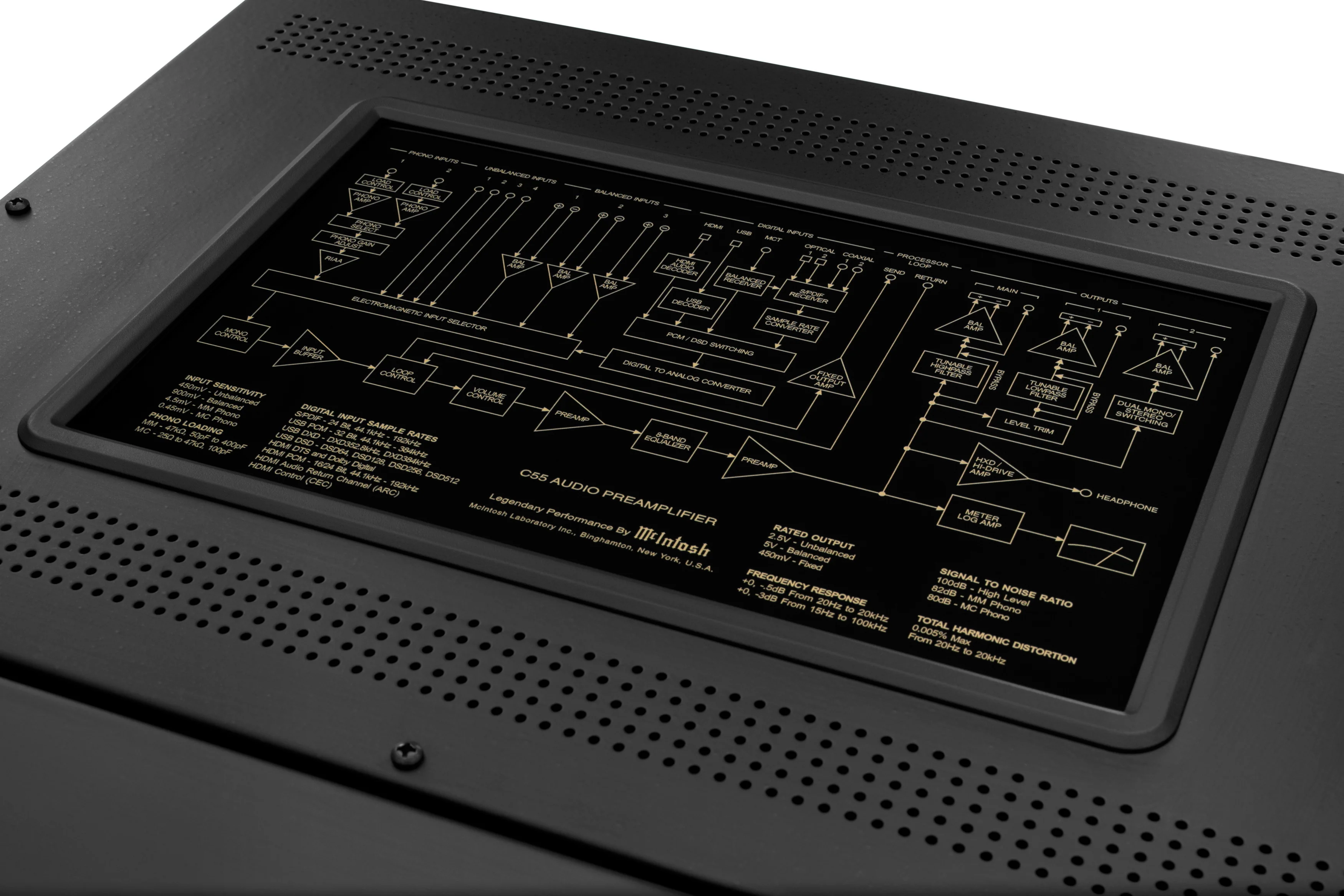 McIntosh C55 - Préamplificateur stéréo 16 entrées - Image 12