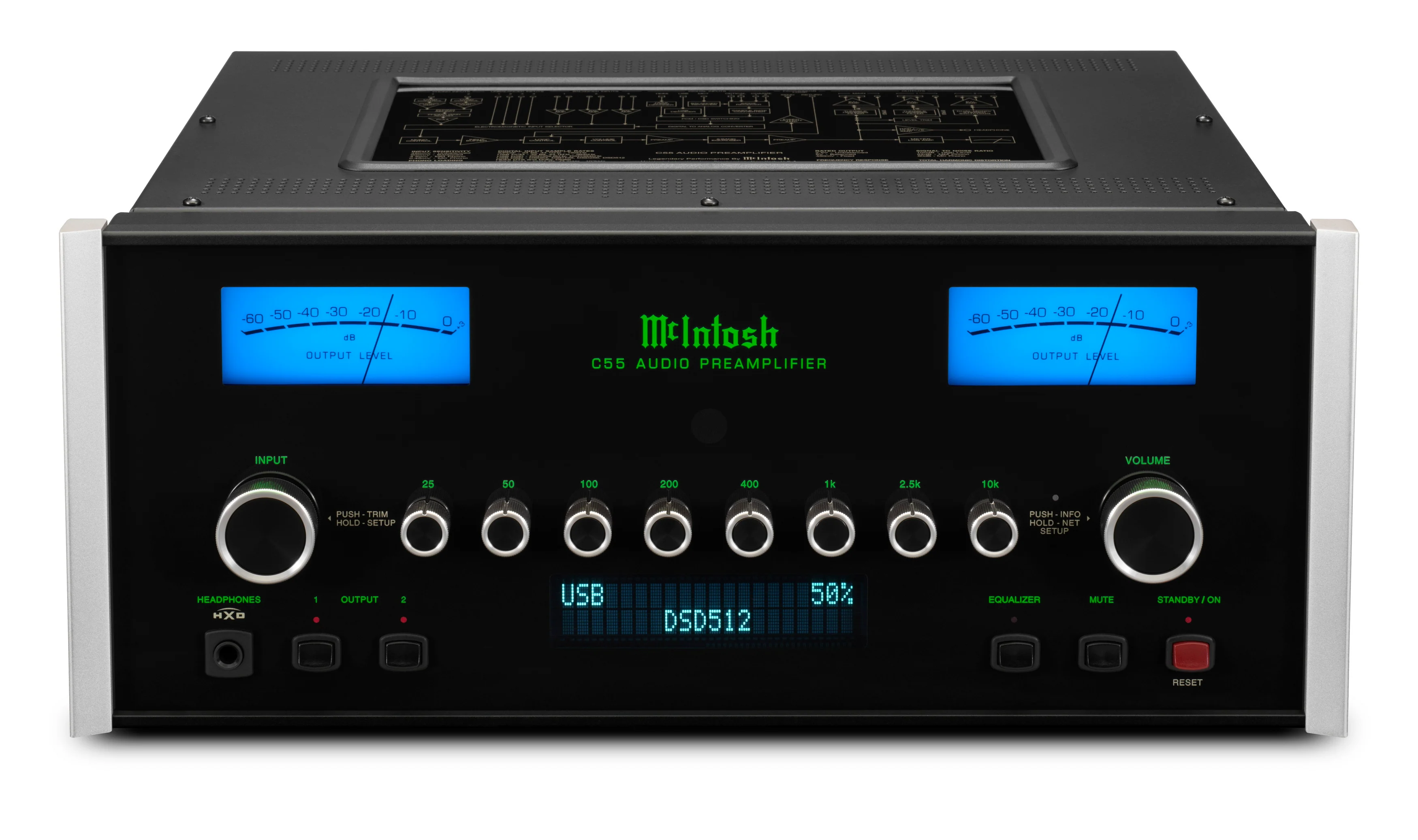 McIntosh C55 - Préamplificateur stéréo 16 entrées - Image 2