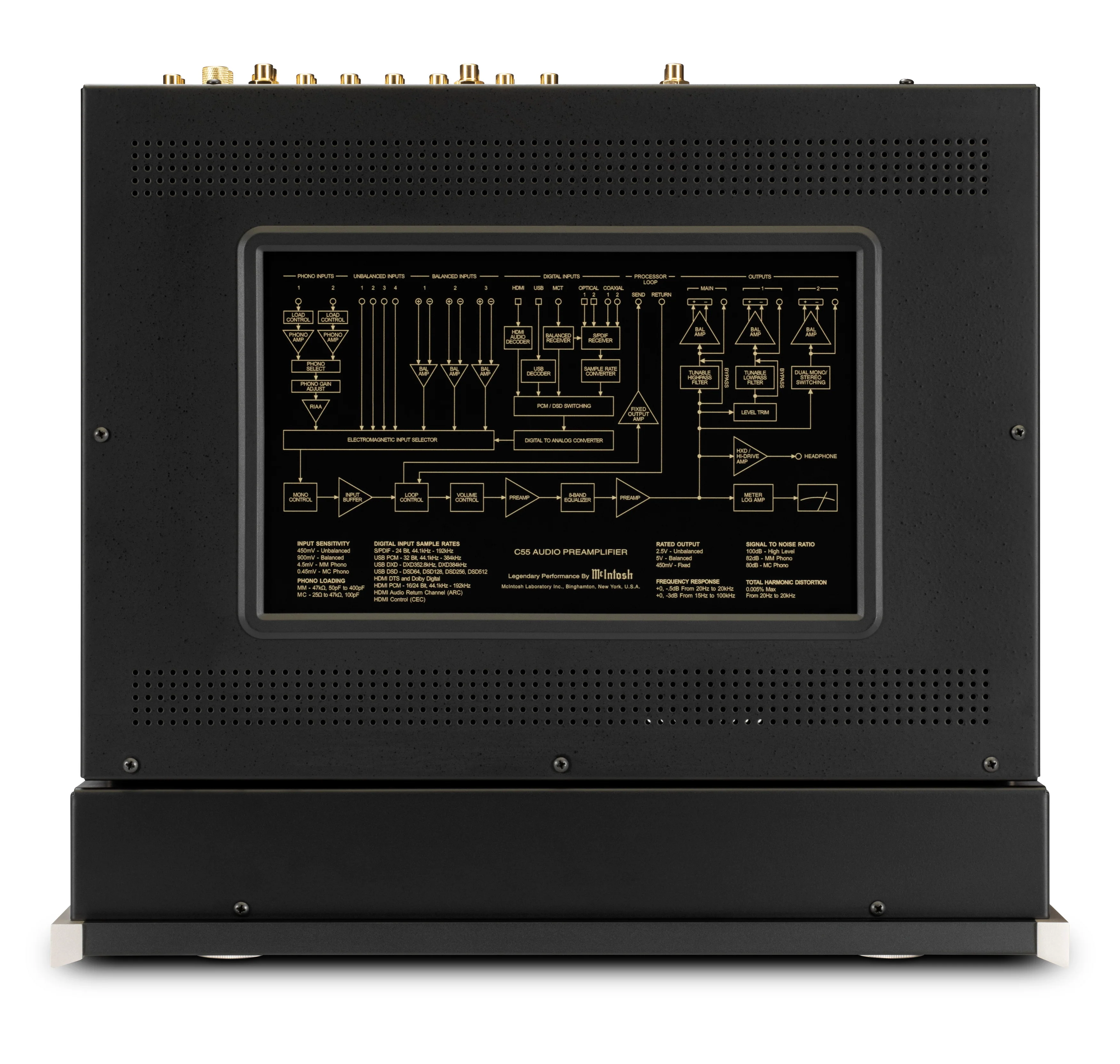 McIntosh C55 - Préamplificateur stéréo 16 entrées - Image 7