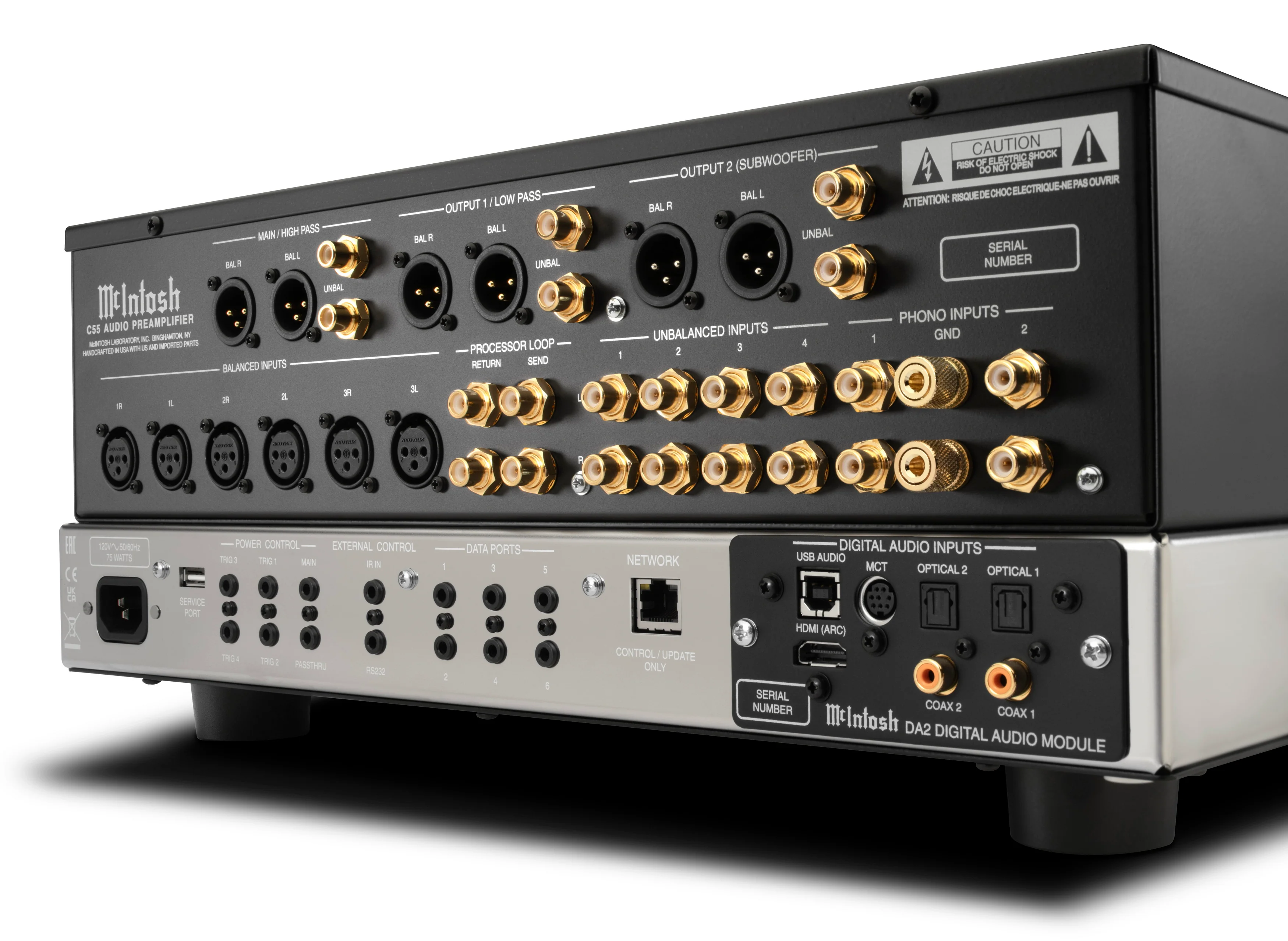McIntosh C55 - Préamplificateur stéréo 16 entrées - Image 8