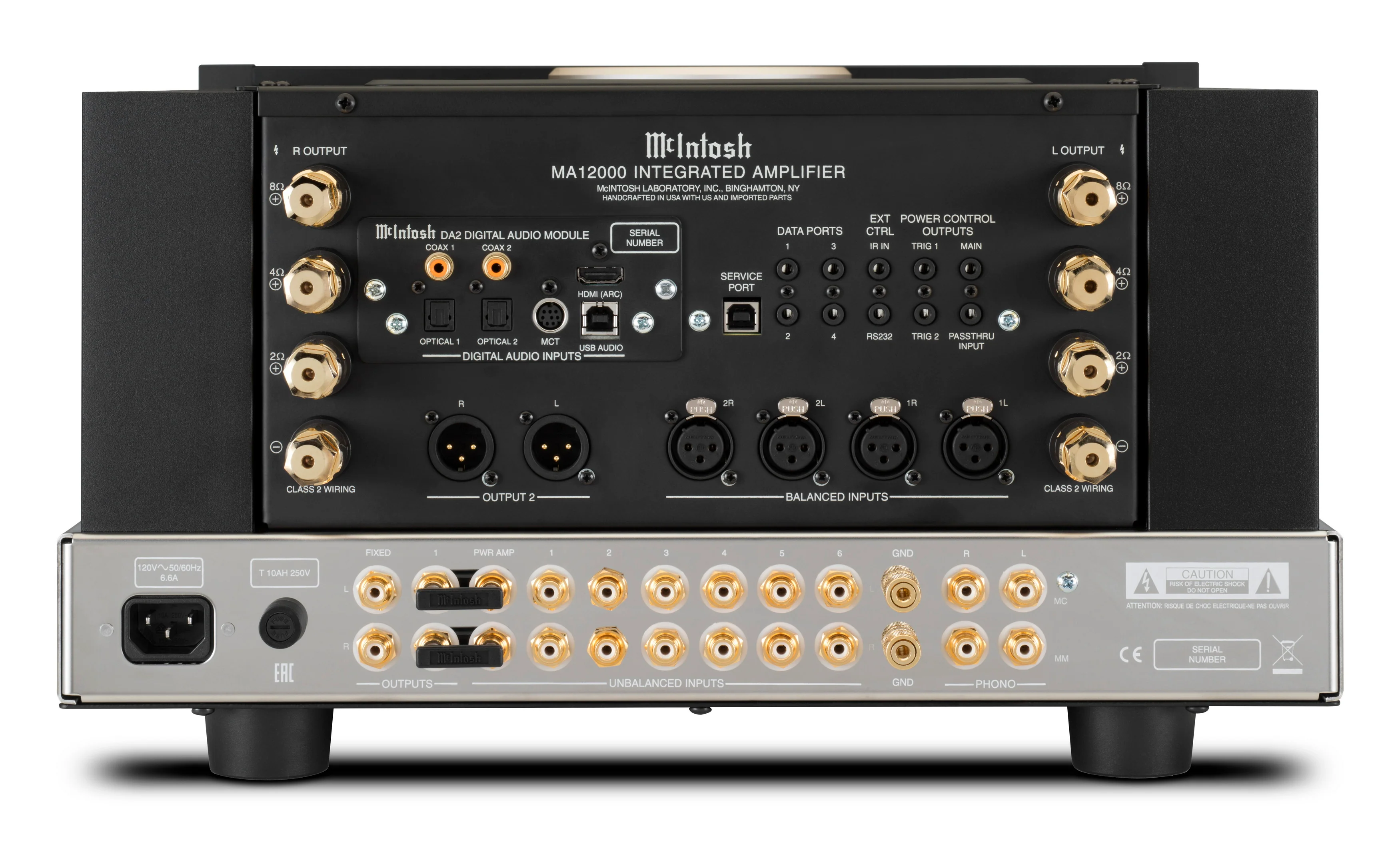 McIntosh MA12000 - Amplificateur intégré hybride 350 Watts par canal - Image 2