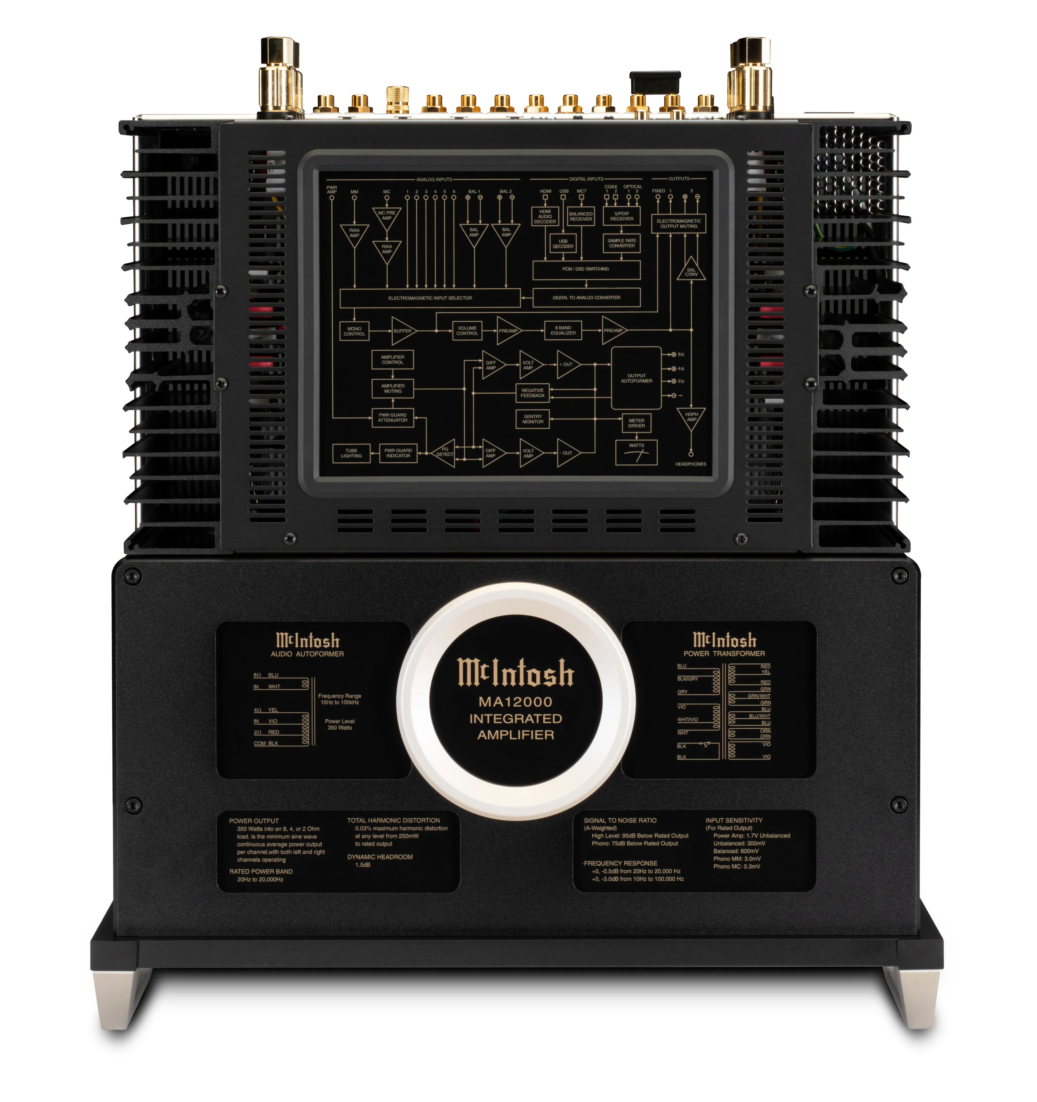 McIntosh MA12000 - Amplificateur intégré hybride 350 Watts par canal - Image 3