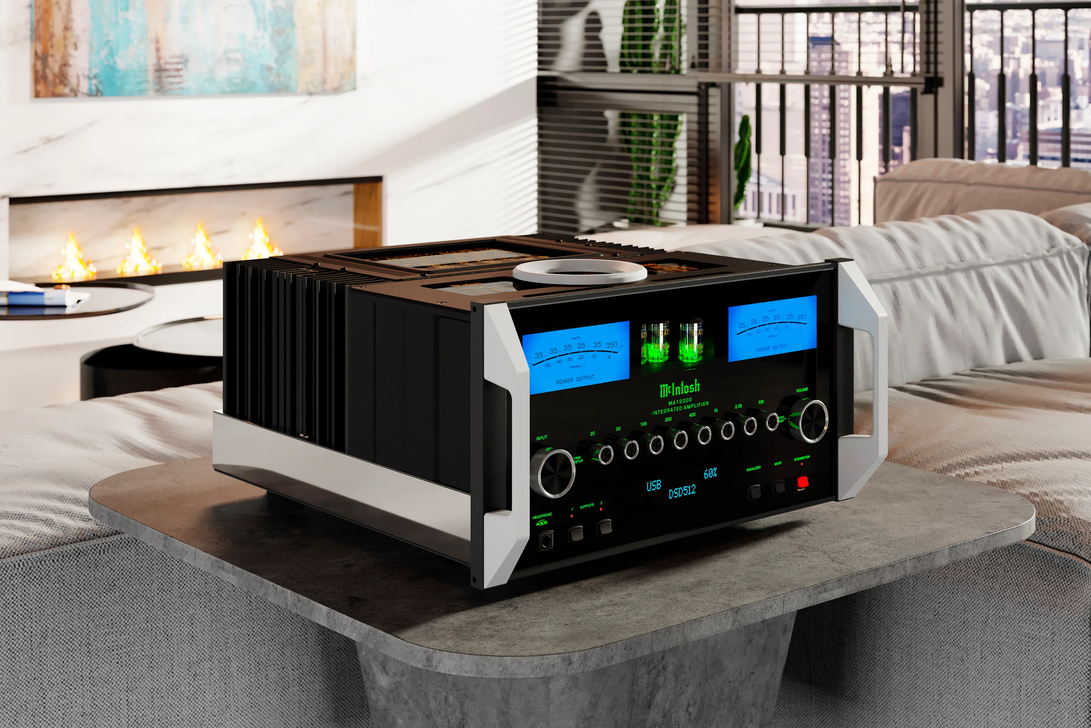 McIntosh MA12000 - Amplificateur intégré hybride 350 Watts par canal - Image 6