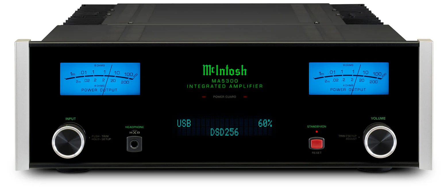 McIntosh MA5300 - Amplificateur stéréo intégré 100 Watts/Canal, DAC 8-canaux 32Bits, phono - Image 3