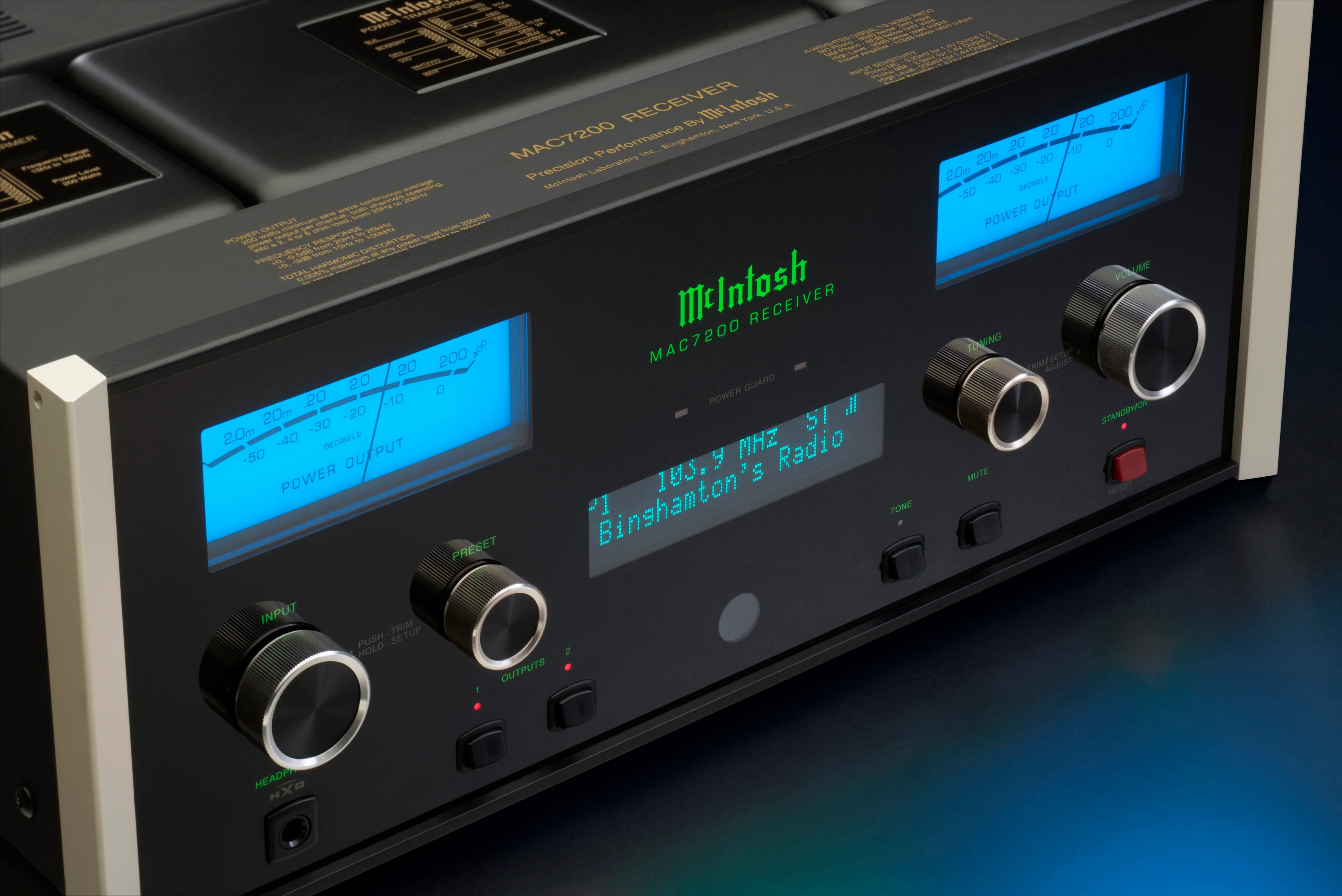 McIntosh MAC7200 | Récepteur FM Stéréo Haute Fidélité Puissant et Complet - Image 8