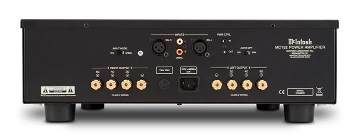 McIntosh MC152 - Ampli de puissance 150 Watts par canal - Image 2