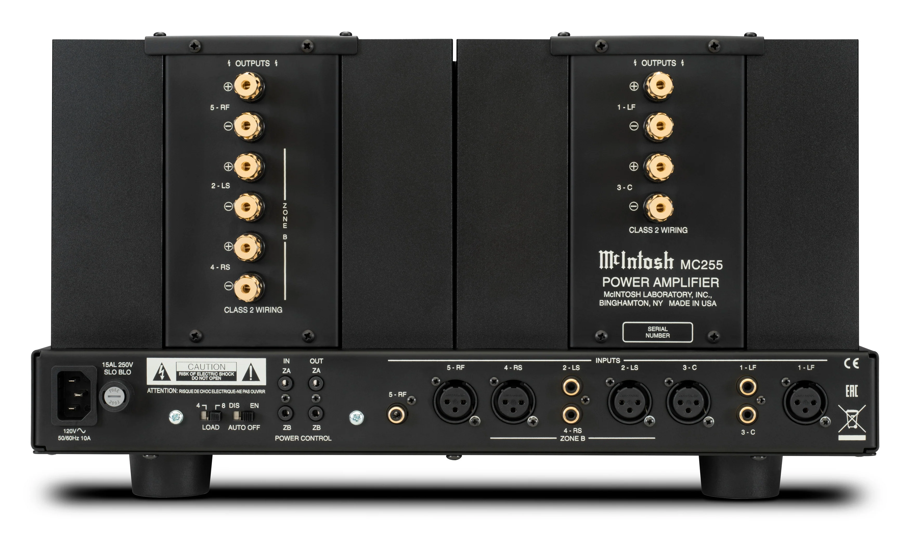 McIntosh MC255 | Amplificateur de Puissance Stéréo Audiophile - Image 4