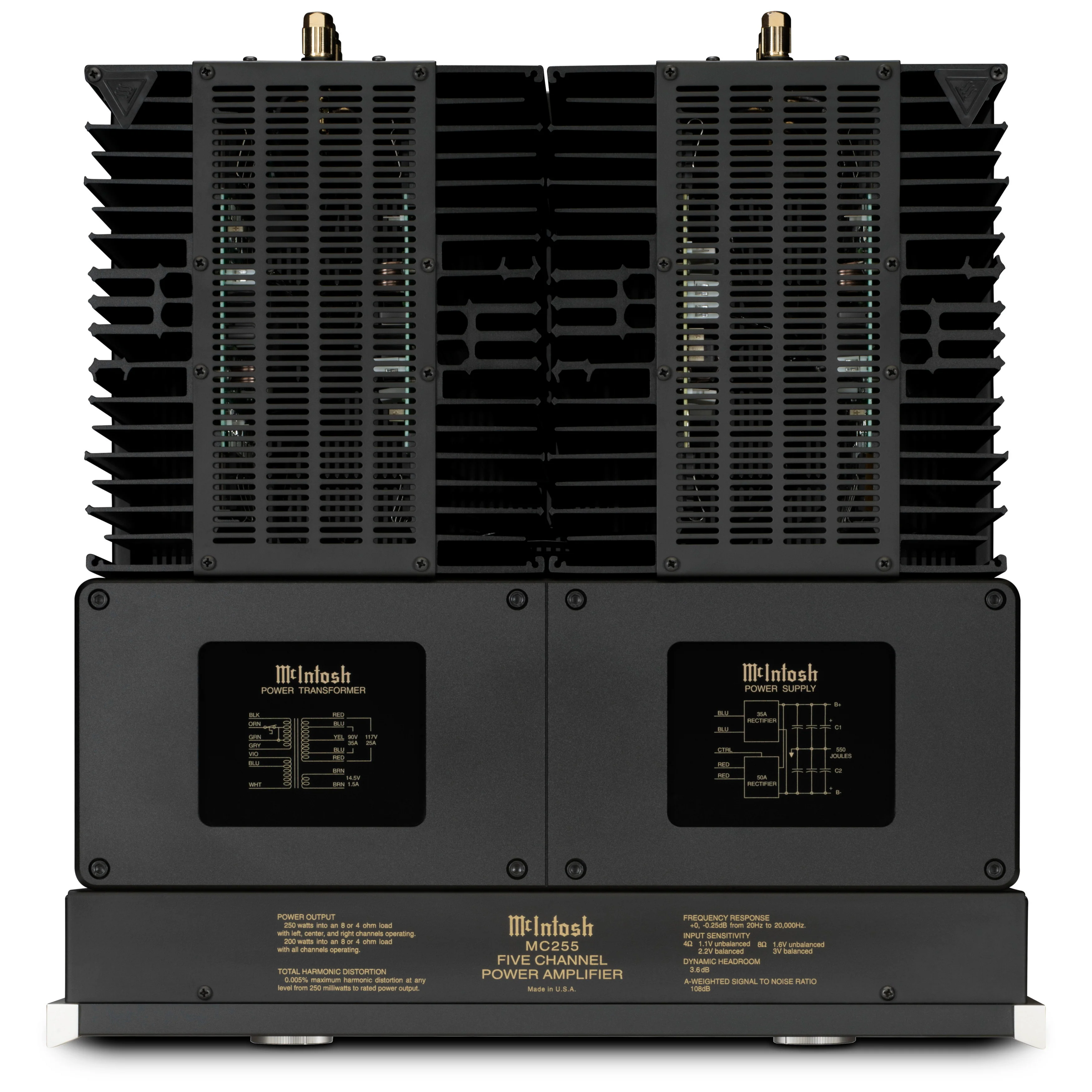 McIntosh MC255 | Amplificateur de Puissance Stéréo Audiophile - Image 5