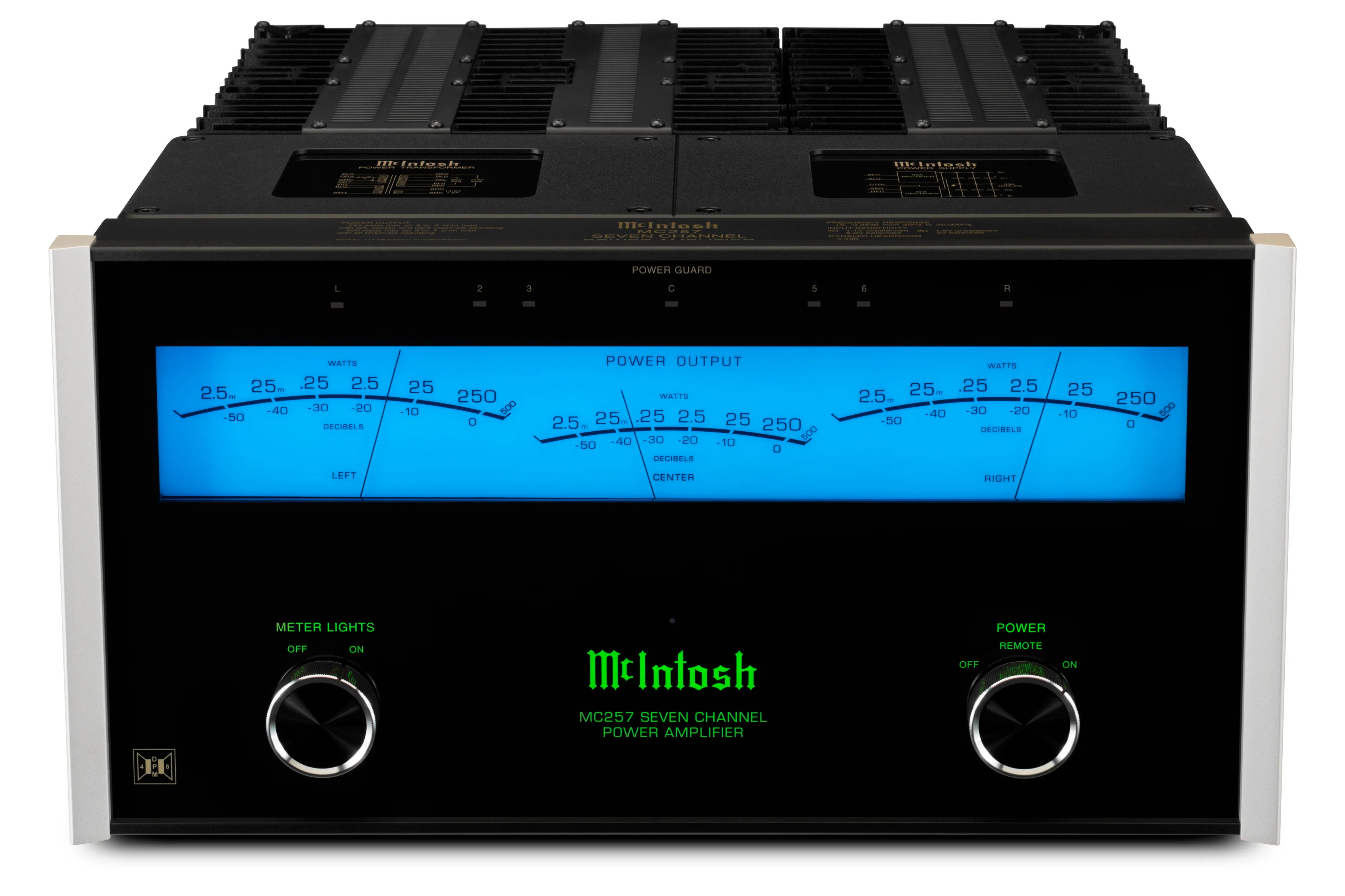 McIntosh MC257 | Amplificateur de Puissance 7 Canaux pour Home Cinéma et Hi‑Fi - Image 2